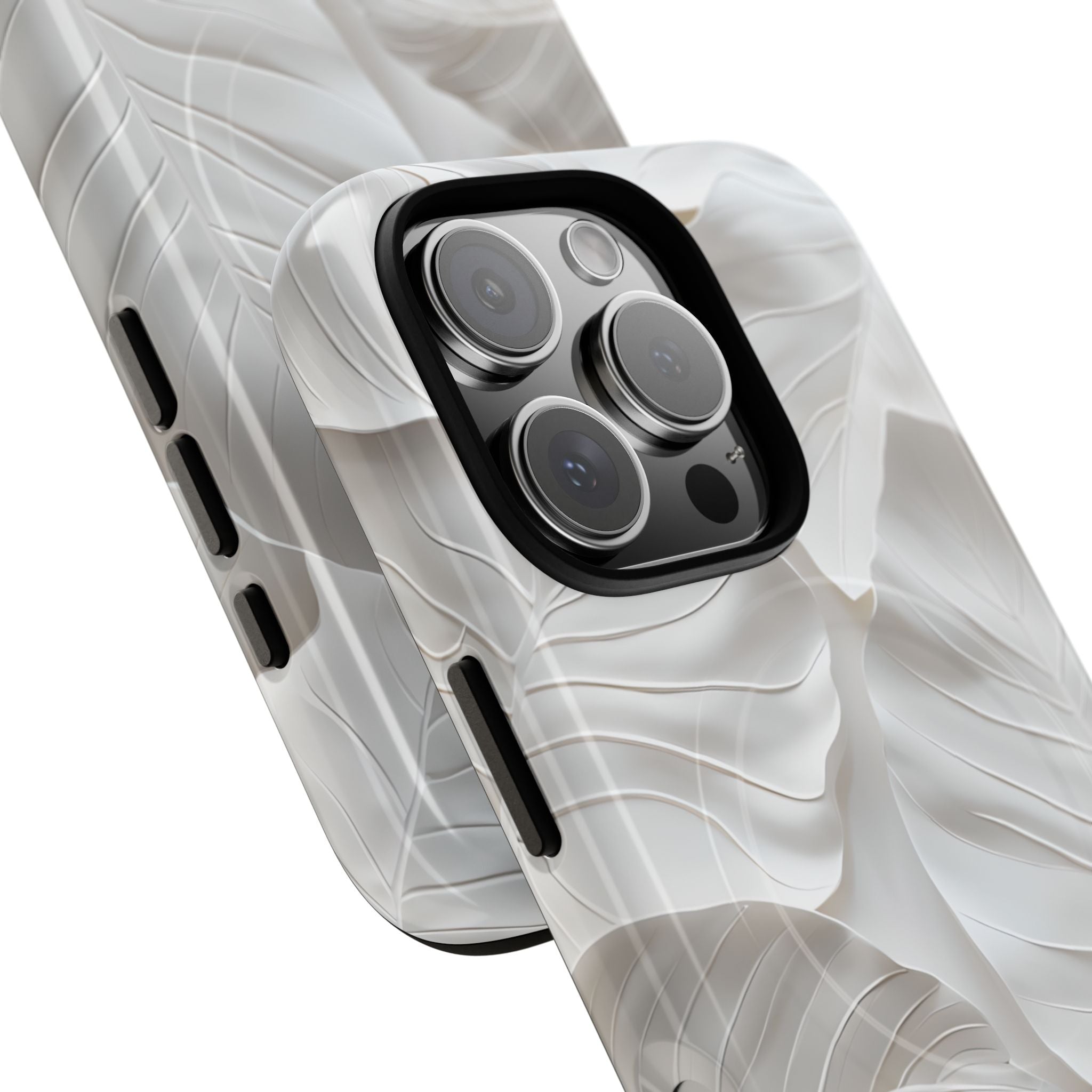 Sculpted Ivory Leaves · Tough+ Θήκη για iPhone · Magsafe