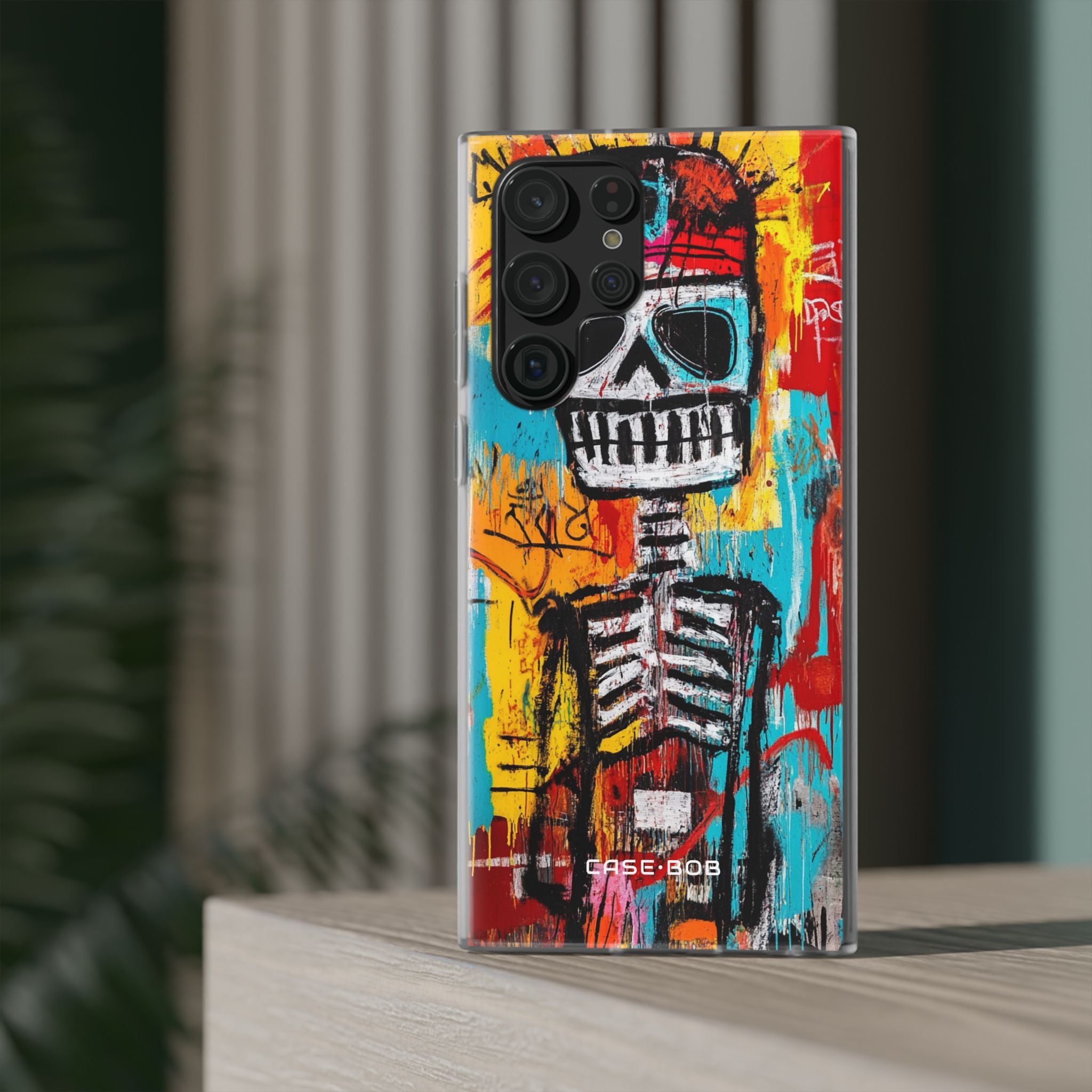 Skeleton Riot Samsung S22 Ultra -pehmeä suojakotelo