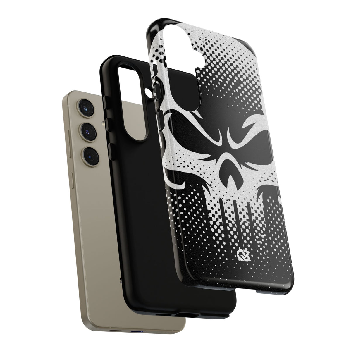 Phantom Halftone · Tough Phone Case for Samsung · Black