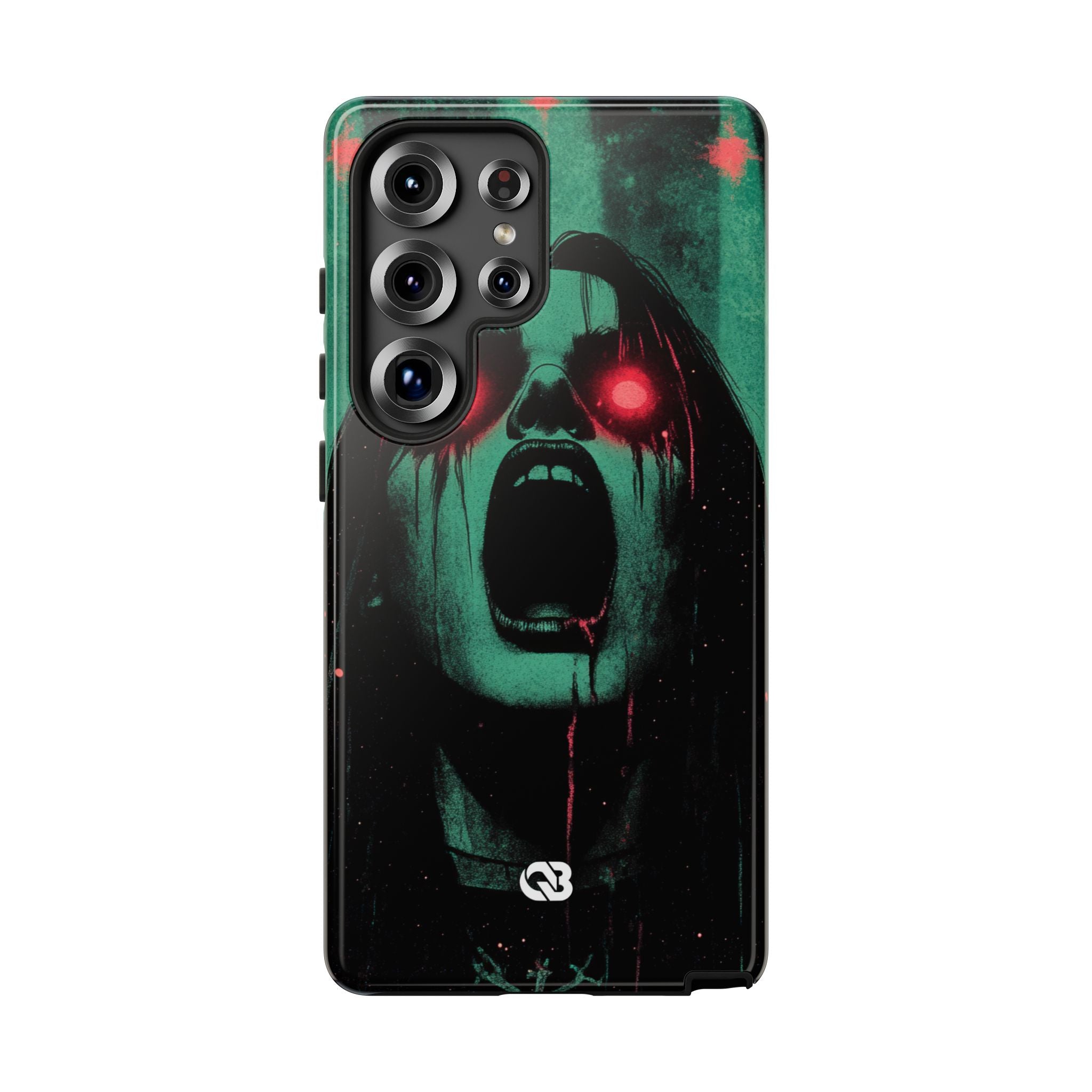Crimson Emerald Scream · Tough Phone Case for Samsung