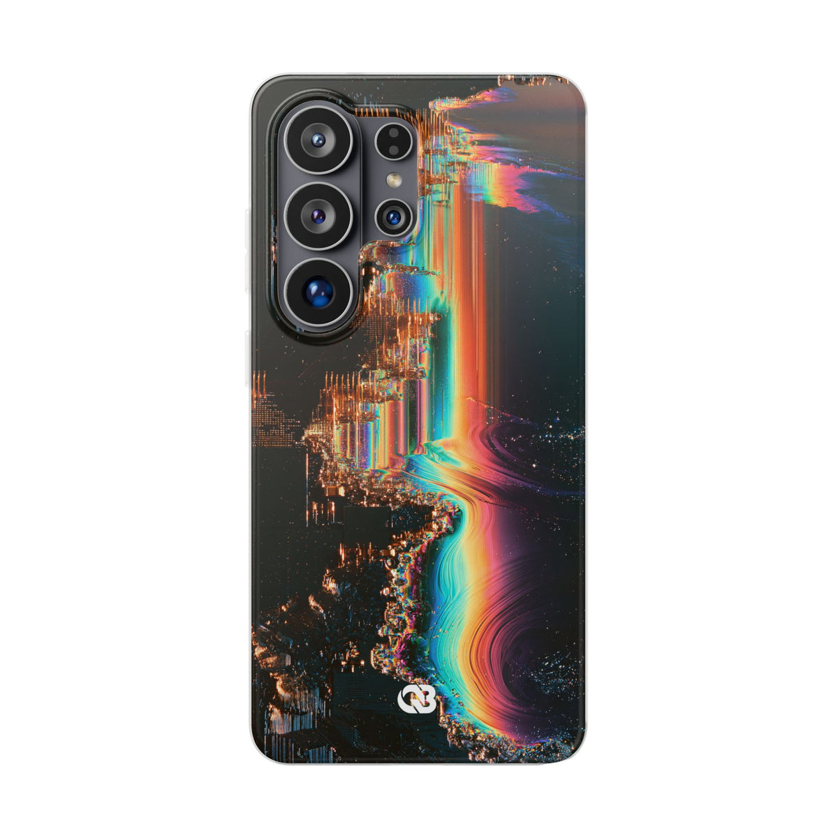 Prismatic Circuit · Lite Phone Case for Samsung · Black