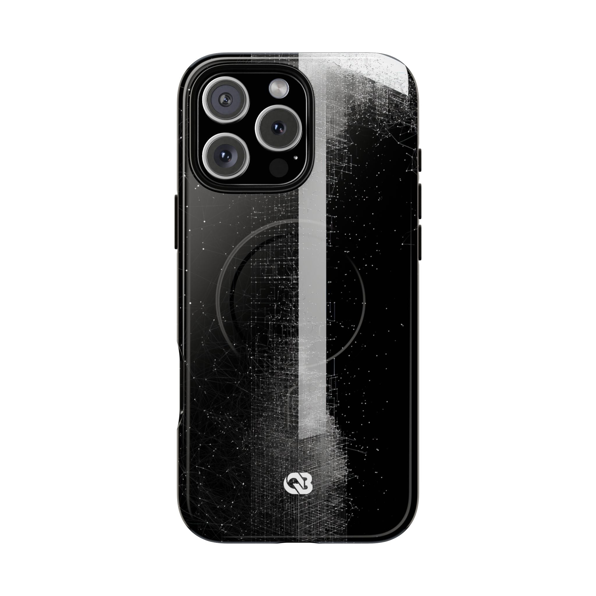 Black Tough 2.0 Magsafe Phone Case for iPhone - Vector Core Monolith