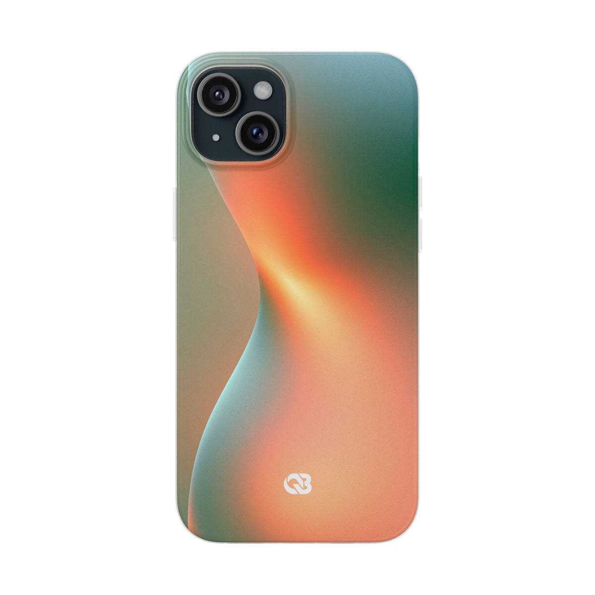 Radiant Contour · Lite Phone Case for iPhone · Orange