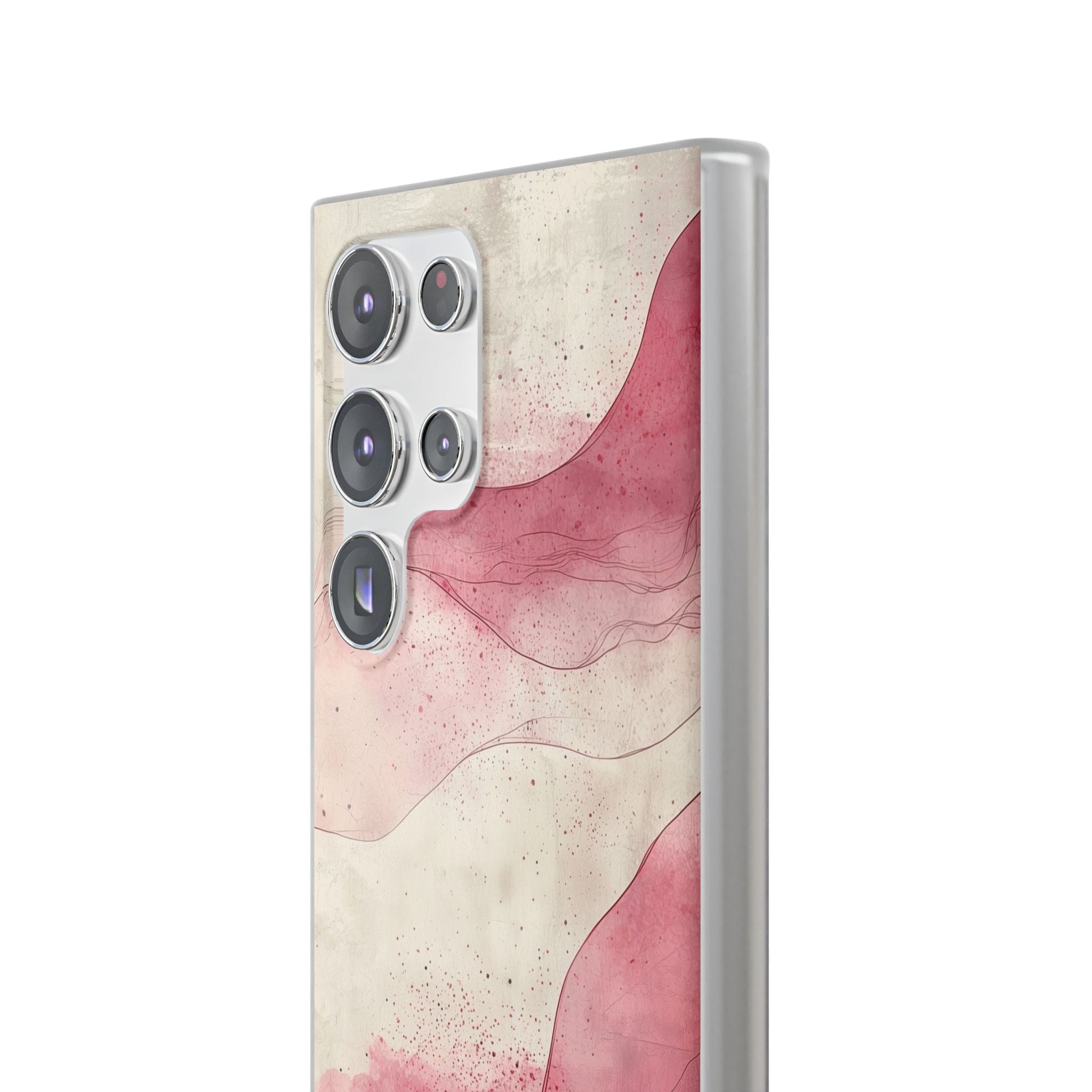 Crimson Waves Samsung S23 Ultra Case - Soft