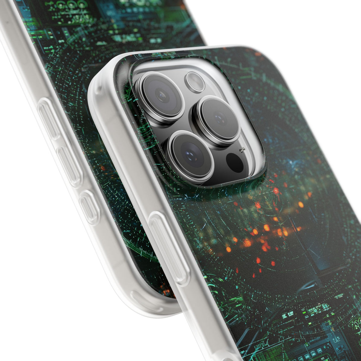 Tactical Avionics HUD · Lite Phone Case for iPhone · Green