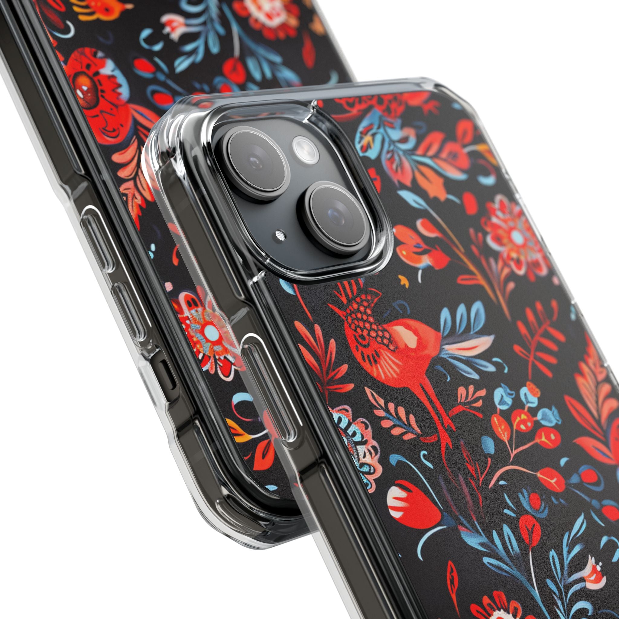 Vivid Birdscape iPhone 15 Plus Case - Impact