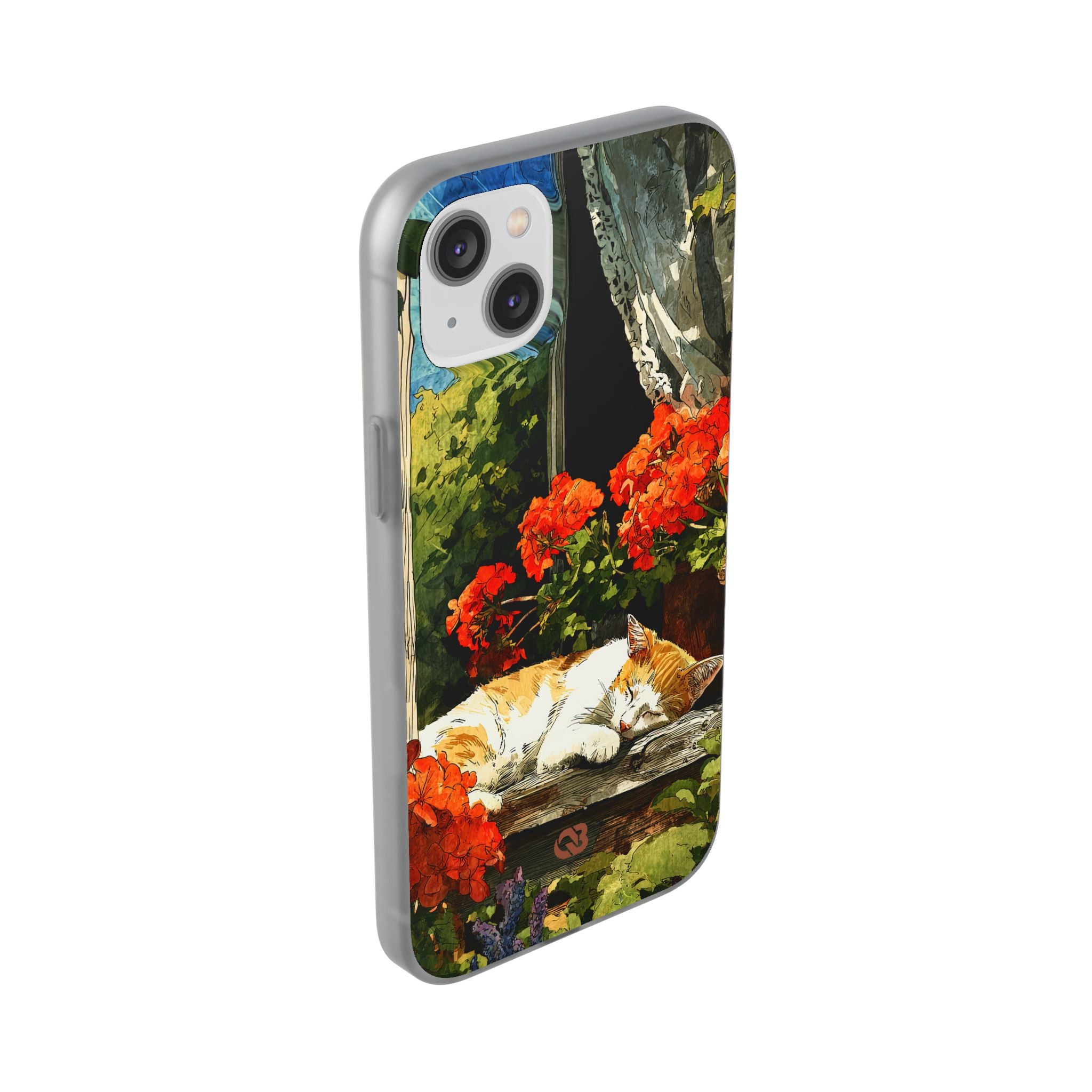 Sleeping Ginger Bloom · Soft Hoesje voor iPhone