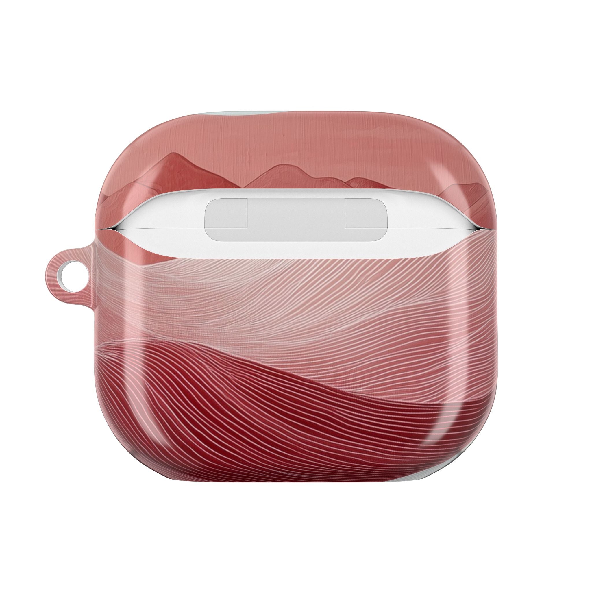 White Orb Dunes - AirPods Case