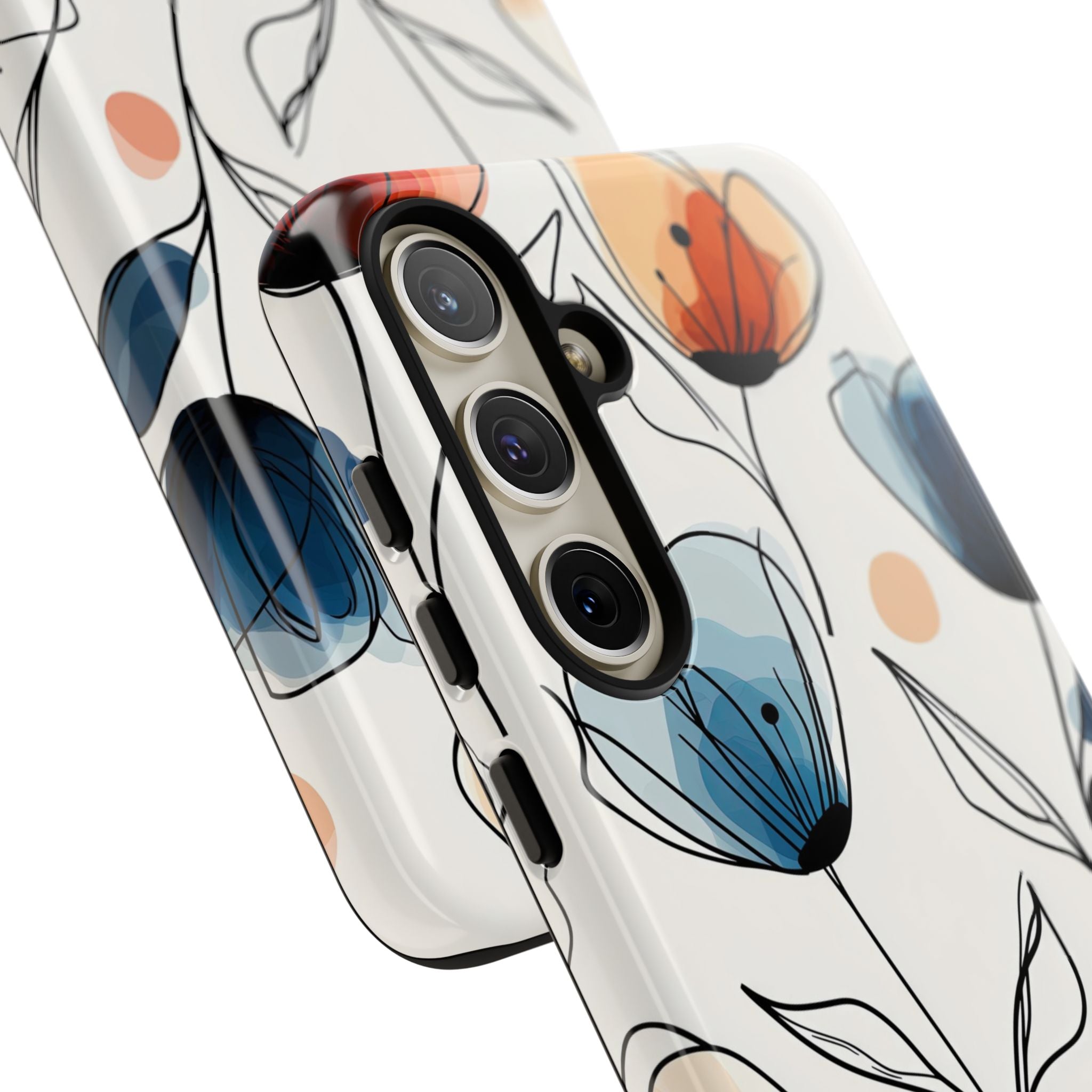 Ink Watercolor Tulips · Tough