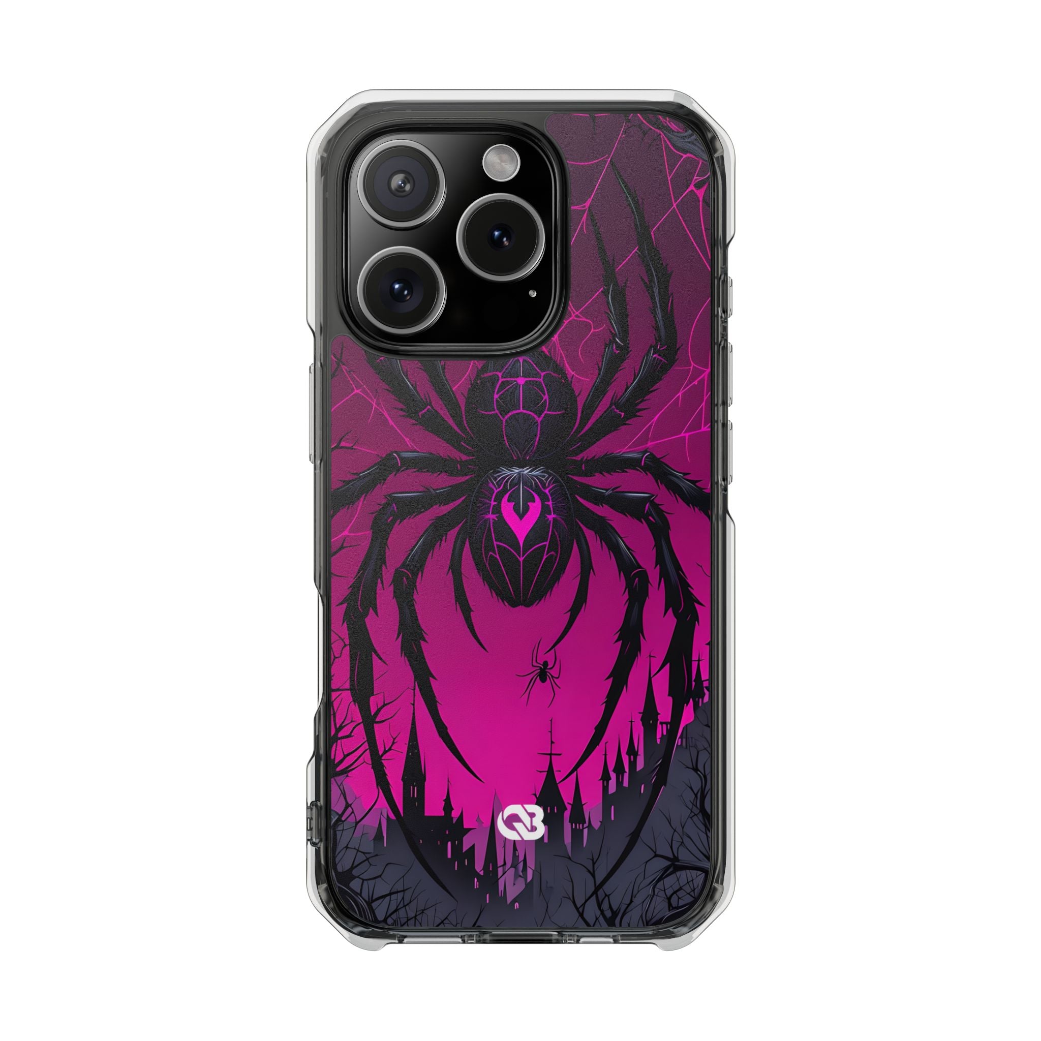 Obsidian Neon Widow · Impact Handyhülle für iPhone · Magsafe