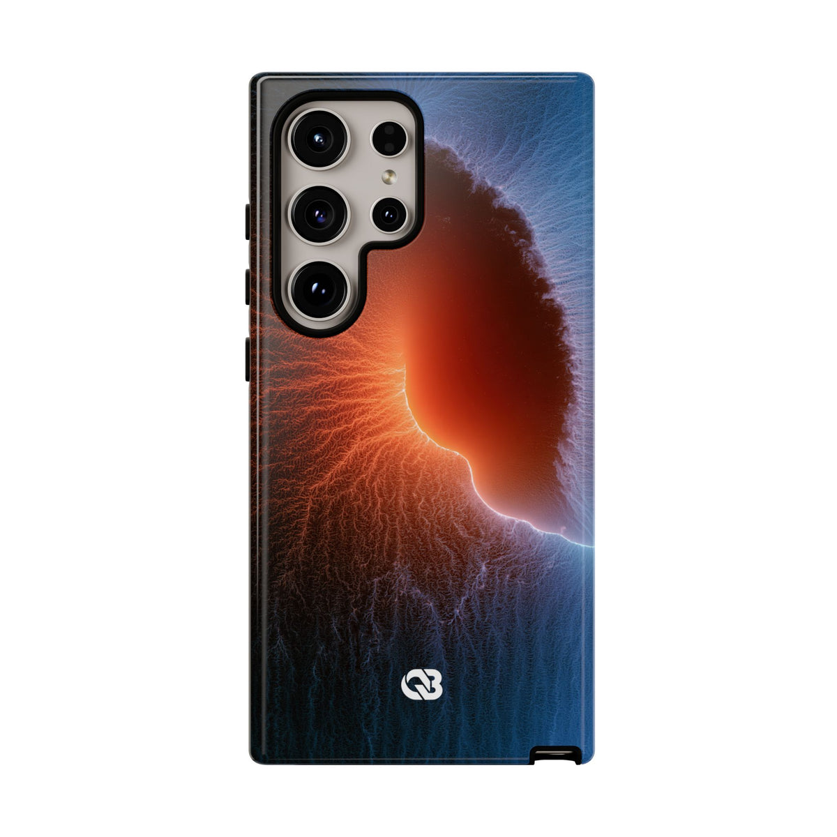 Thermal Aura Pulse · Tough Phone Case for Samsung · Blue