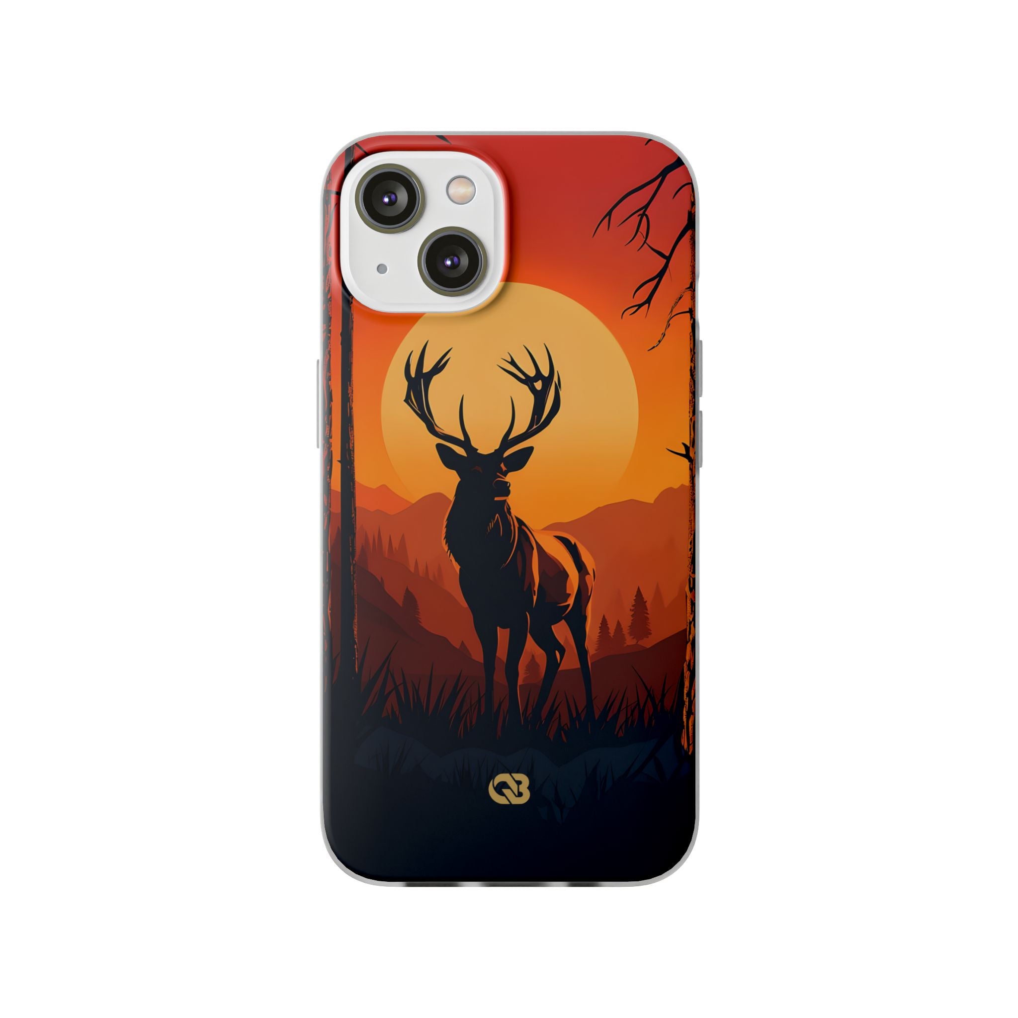 Amber Ridge Stag · Soft Phone Case for iPhone