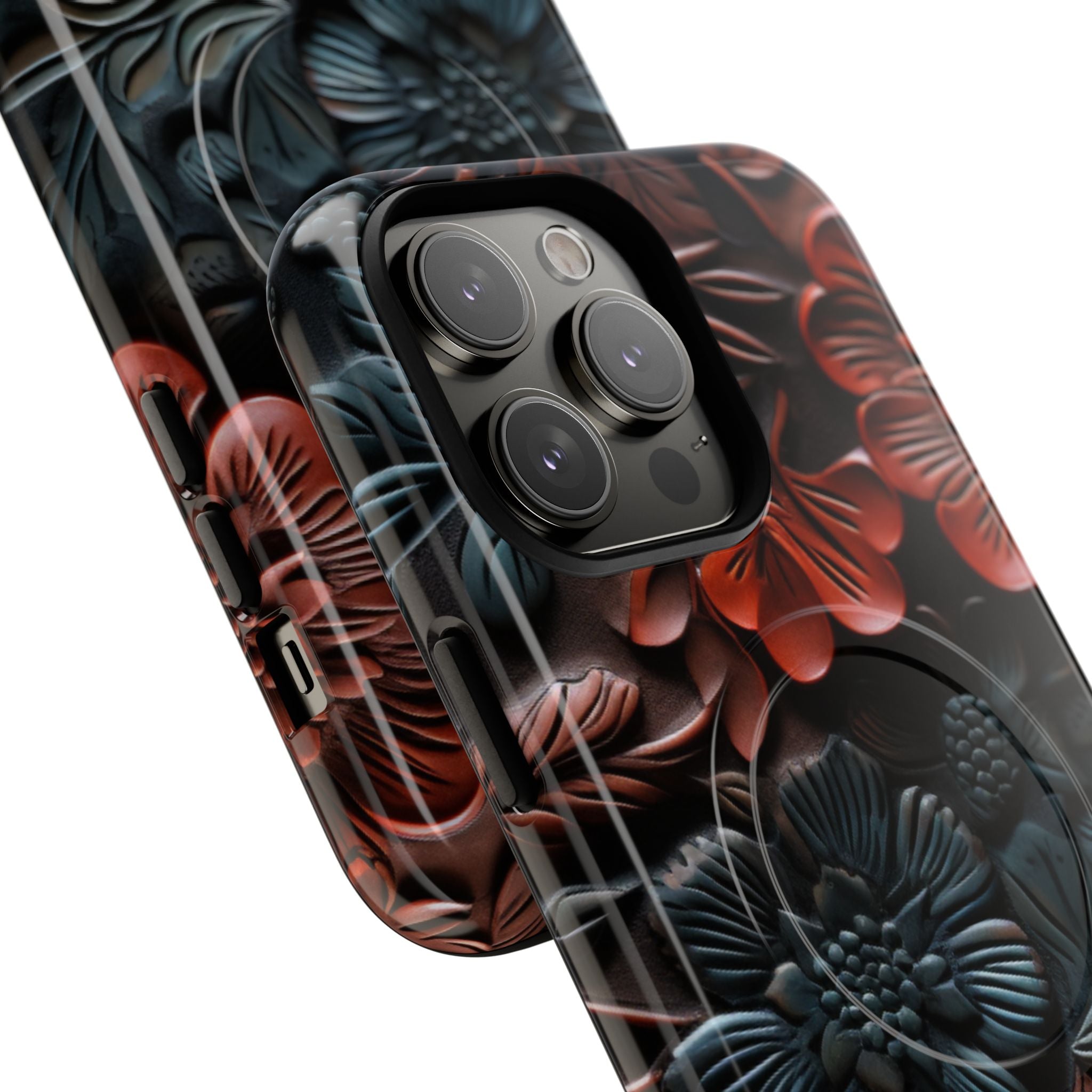 Carved Earth Bloom · Tough+ Phone Case for iPhone · Magsafe