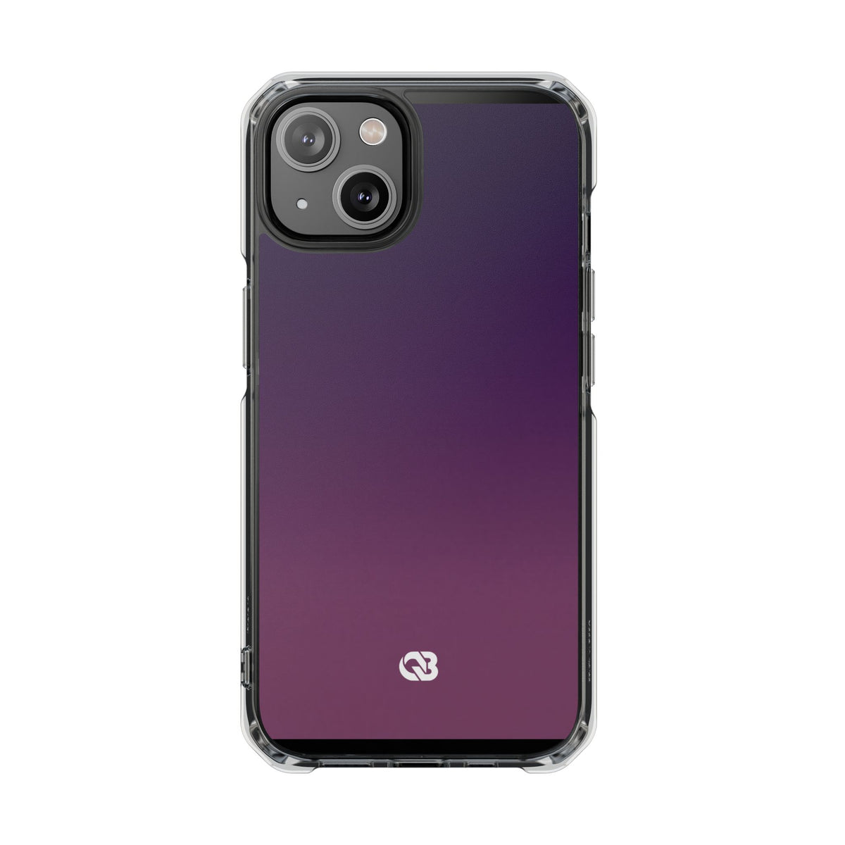 Velvet Dusk · Clear Impact Magnetic Phone Case for iPhone · Purple