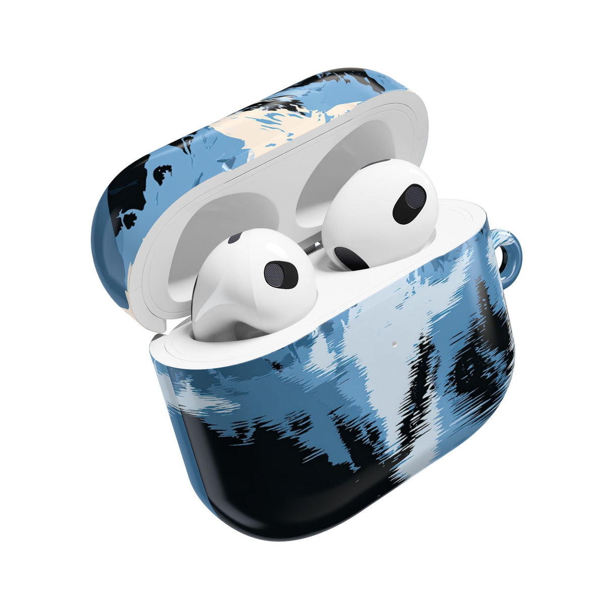Glacial Horizon · Hard Case for AirPods & AirPods Pro · Blue