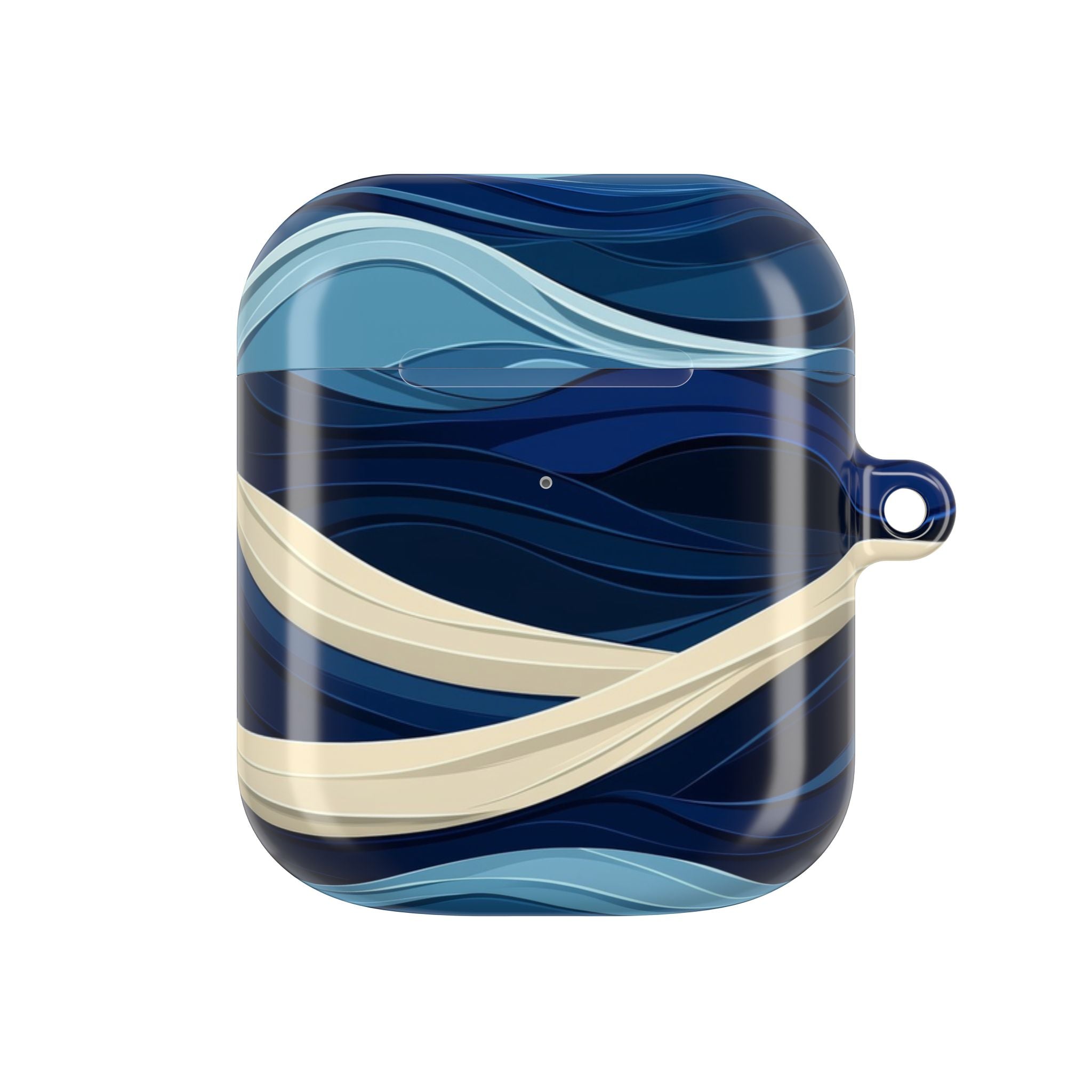 Blue Wave Flow - AirPods Case