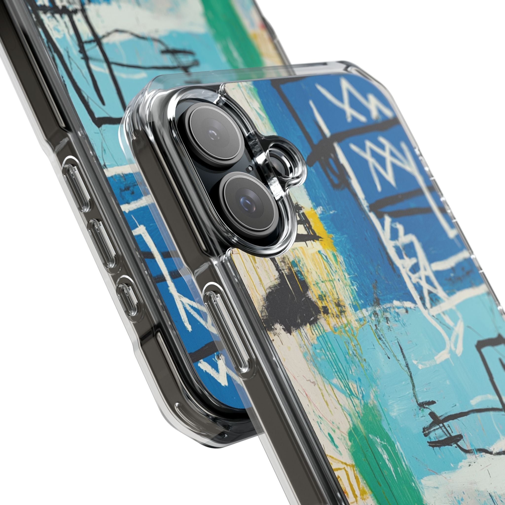 Azure Urban Scribble · Impact Custodia per iPhone · Magsafe