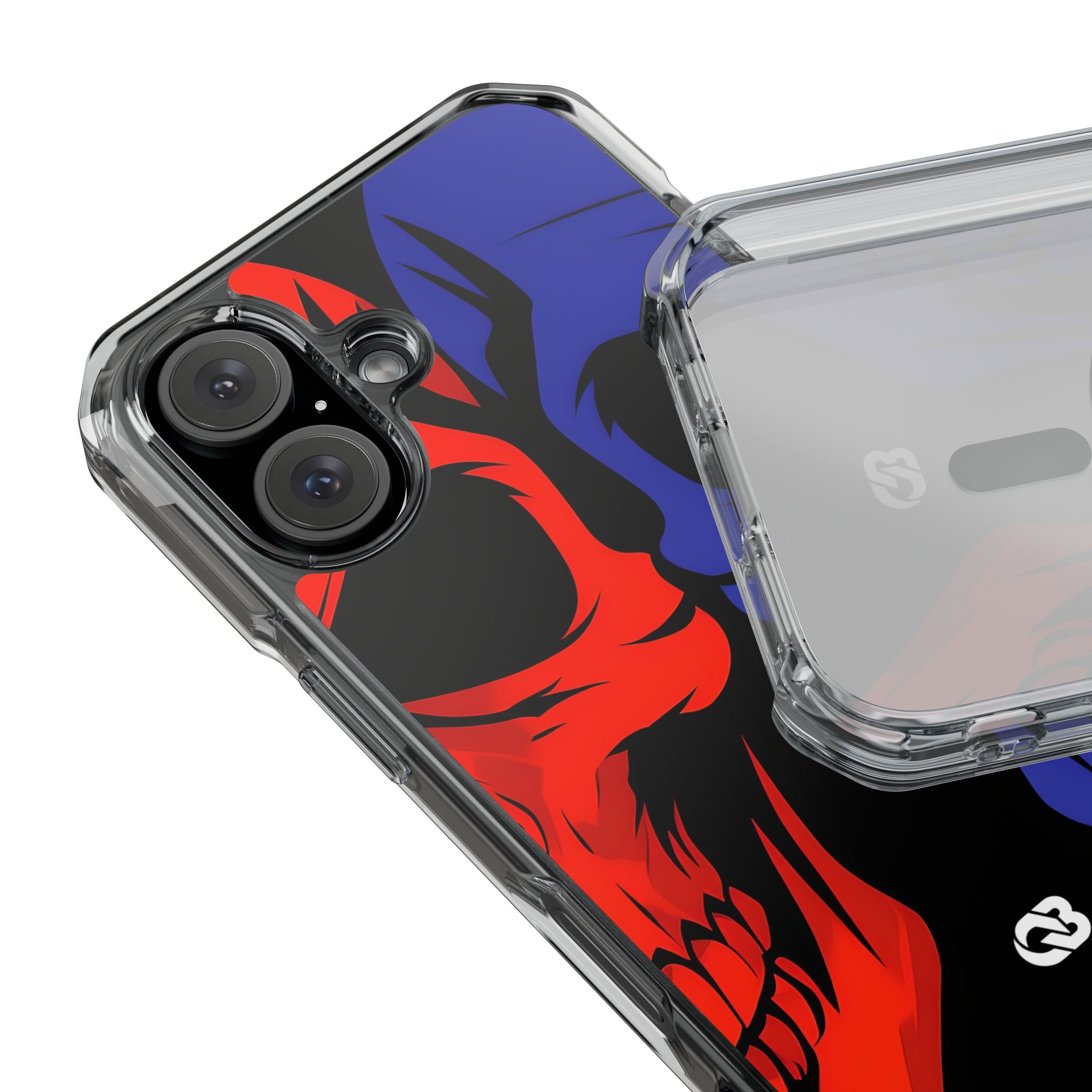 Crimson Cobalt Skulls · Impact Phone Case for iPhone · Magsafe