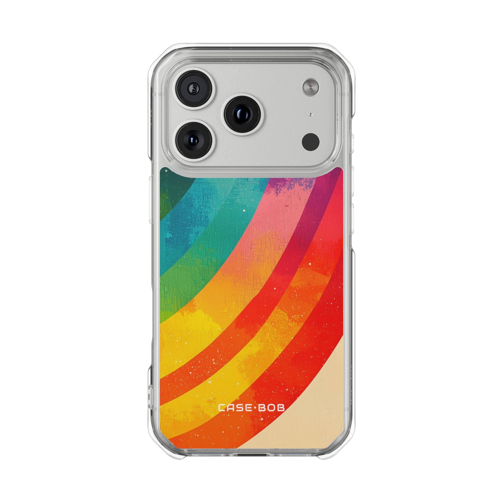 Rainbow Arc Vintage iPhone 17 Pro Case - Impact