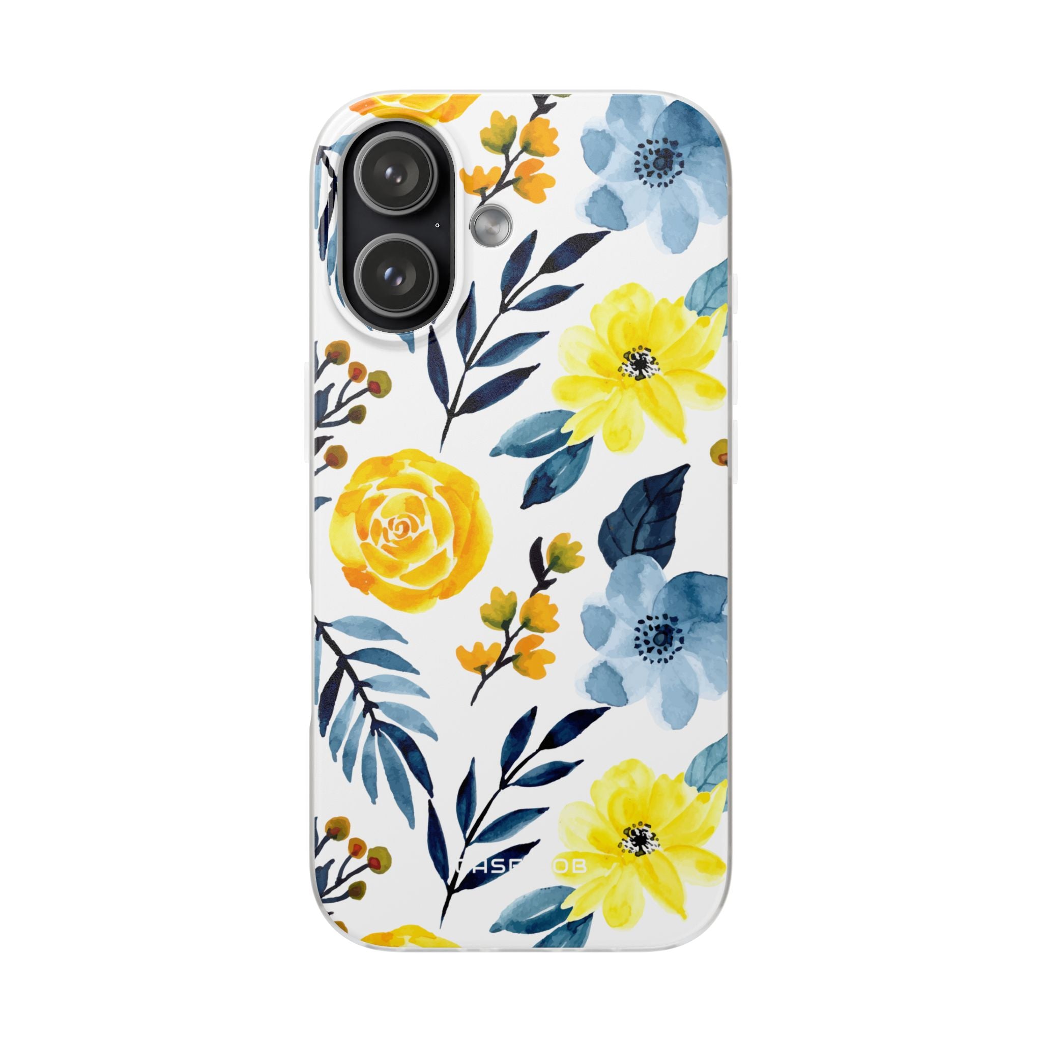 Golden Bloom iPhone 17 Case - Soft - CASE•BOB