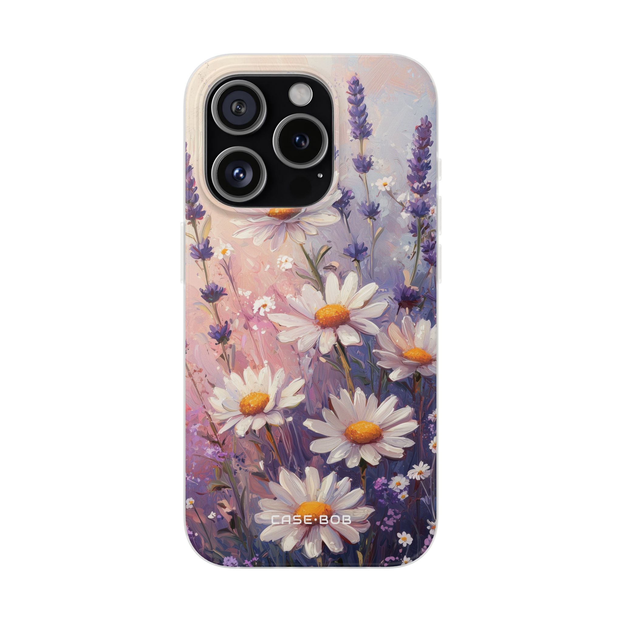 Daisy Lavendelblüte iPhone 15 Pro Case - Soft