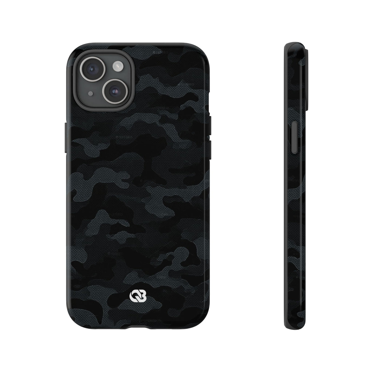 Blackout Urban Camo · Tough Phone Case for iPhone · Black