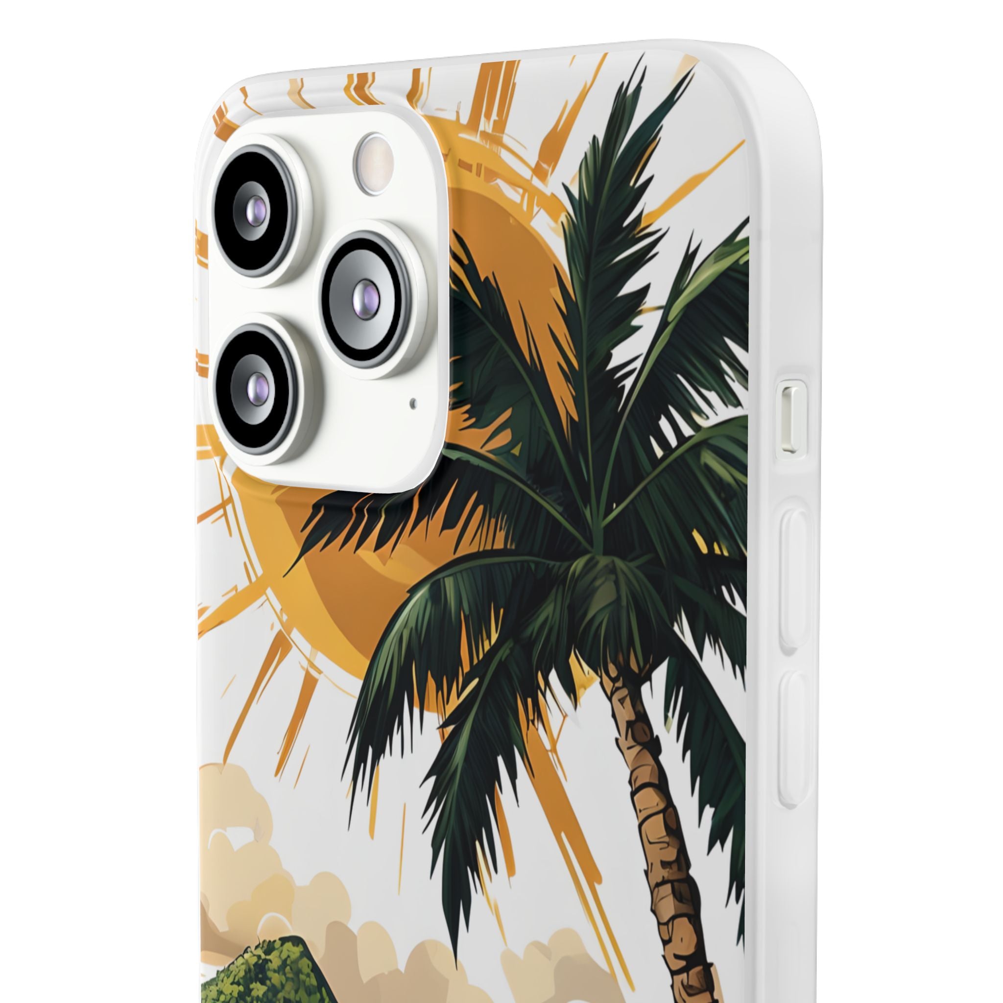Sunny Palm Breeze iPhone 13 Pro Max - Soft