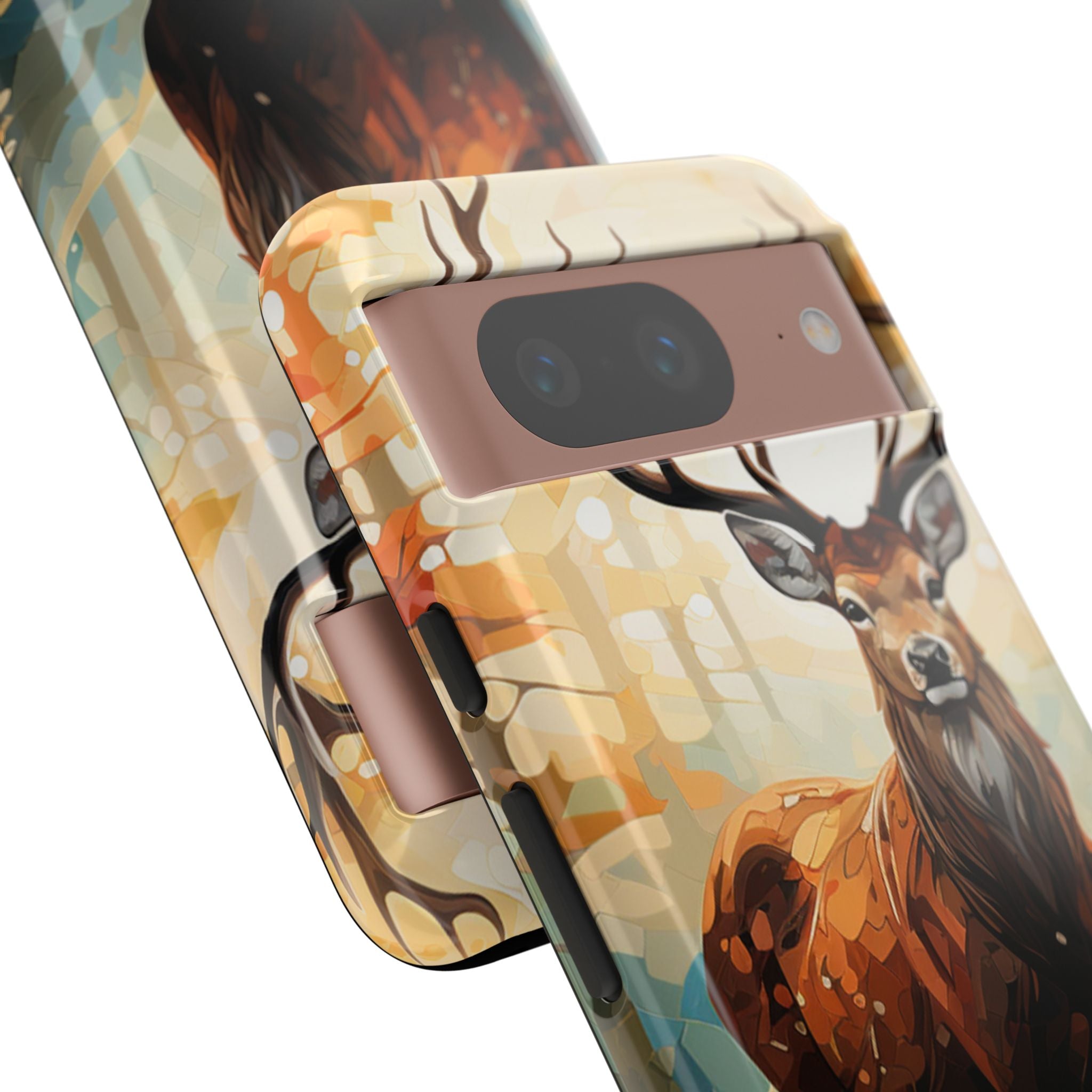 Glowing Stag Google Pixel 8 Case - Tough - CASE•BOB