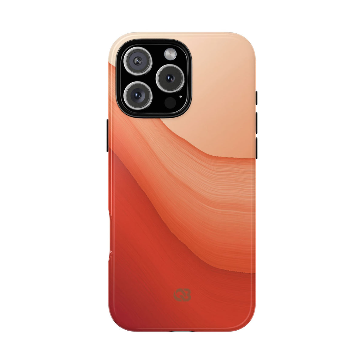 Terracotta Flow · Tough Phone Case for iPhone · Orange