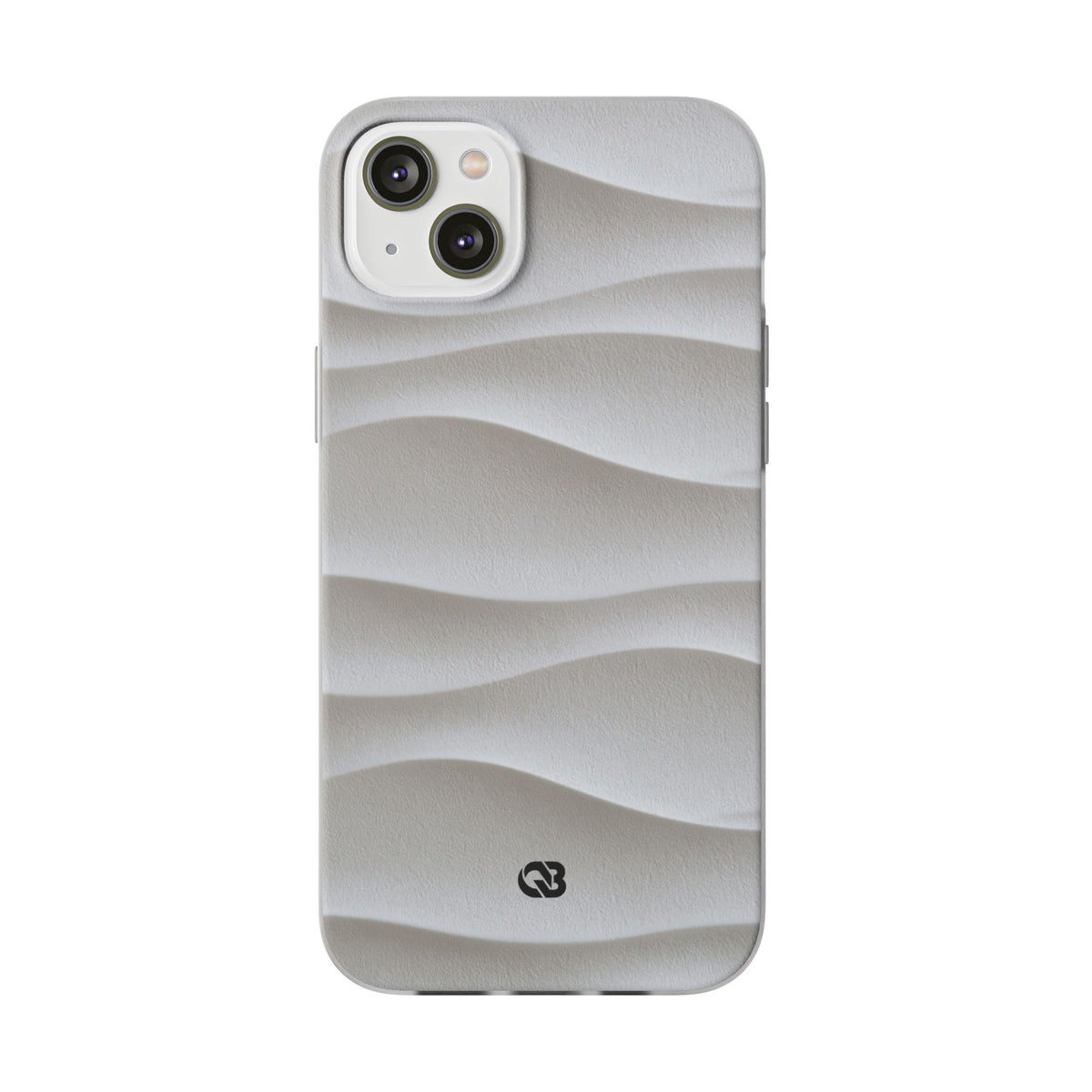 Sculpted Dune Relief · Lite Phone Case for iPhone · White