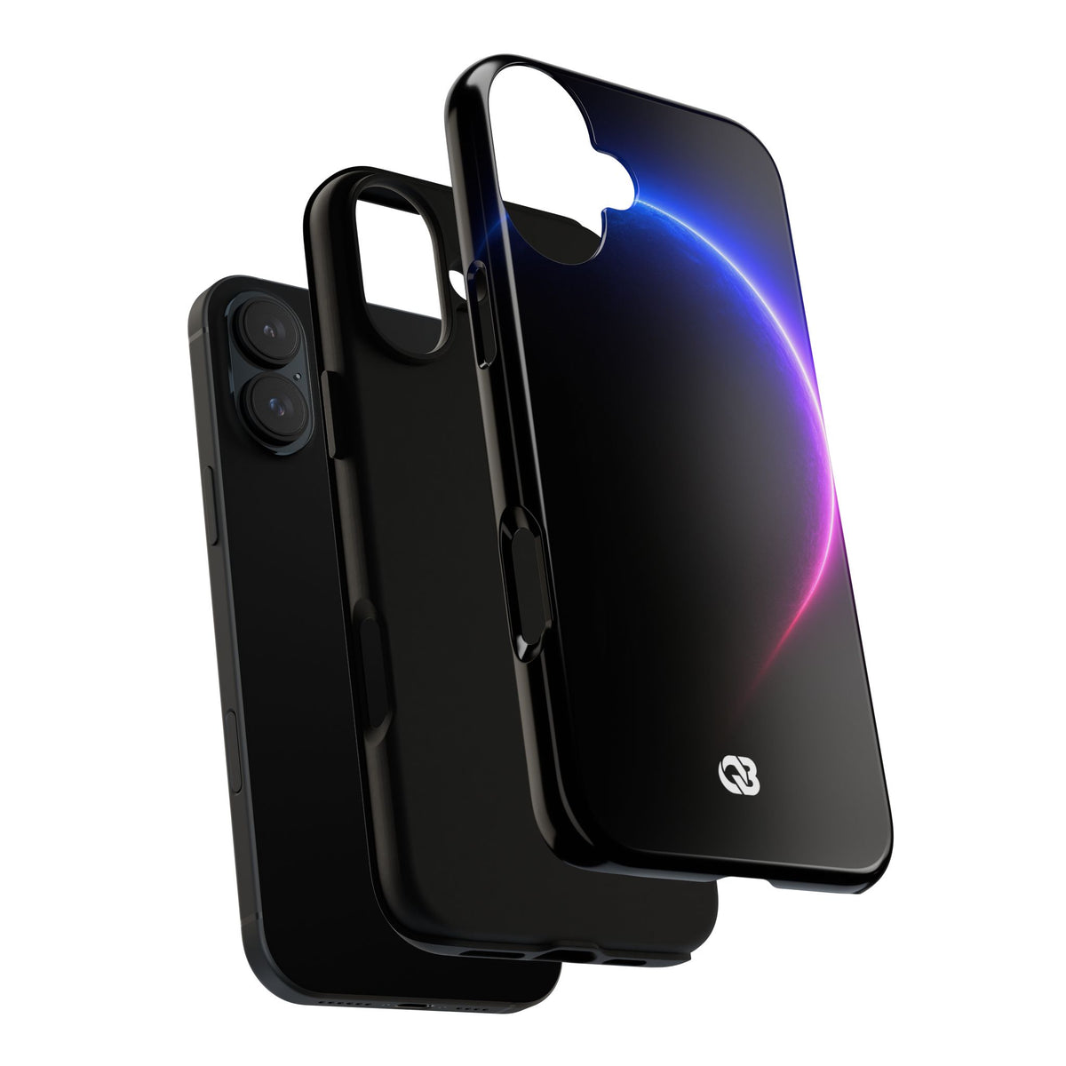 Luminous Eclipse · Tough Phone Case for iPhone · Black