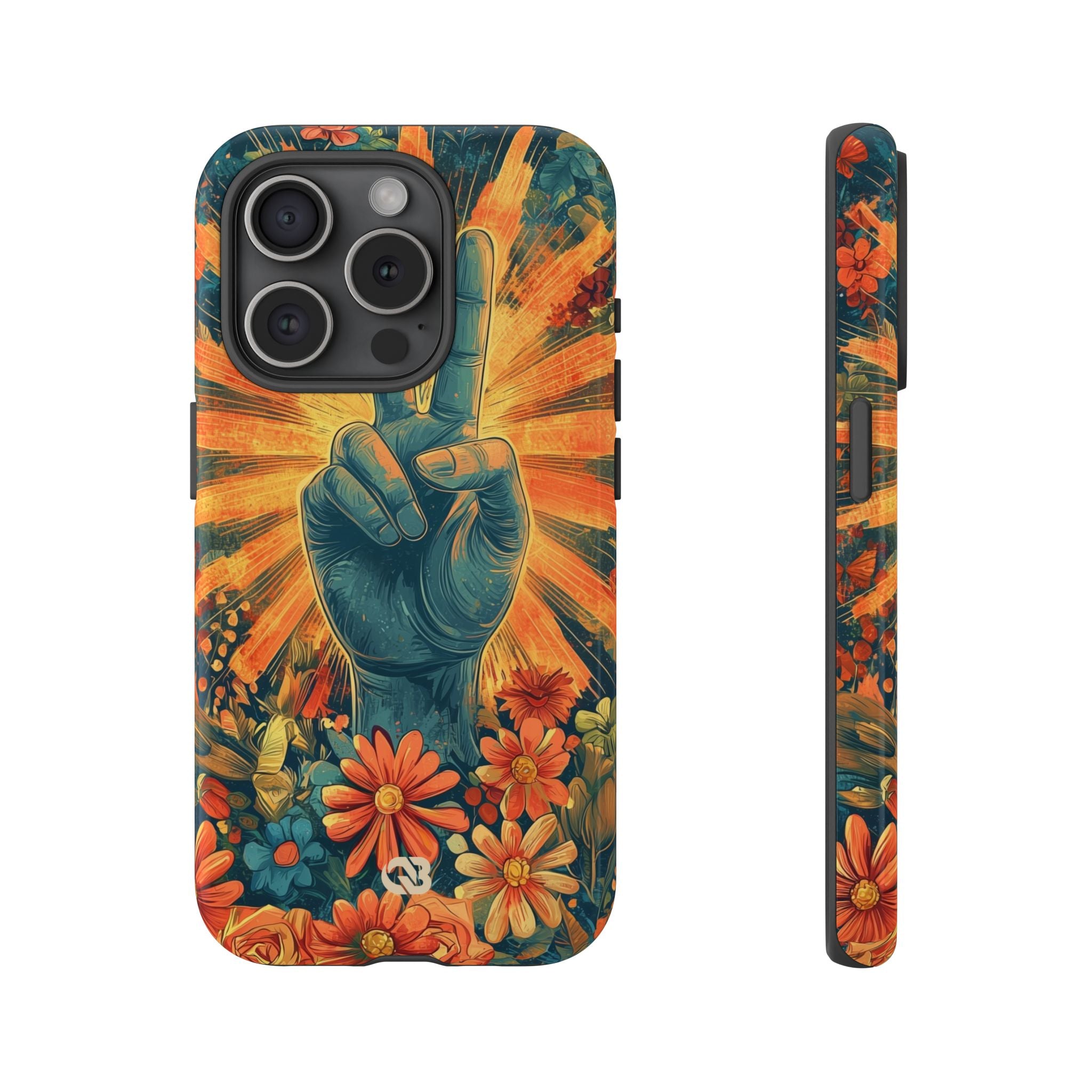 Radiant Peace Bloom · Tough Phone Case for iPhone