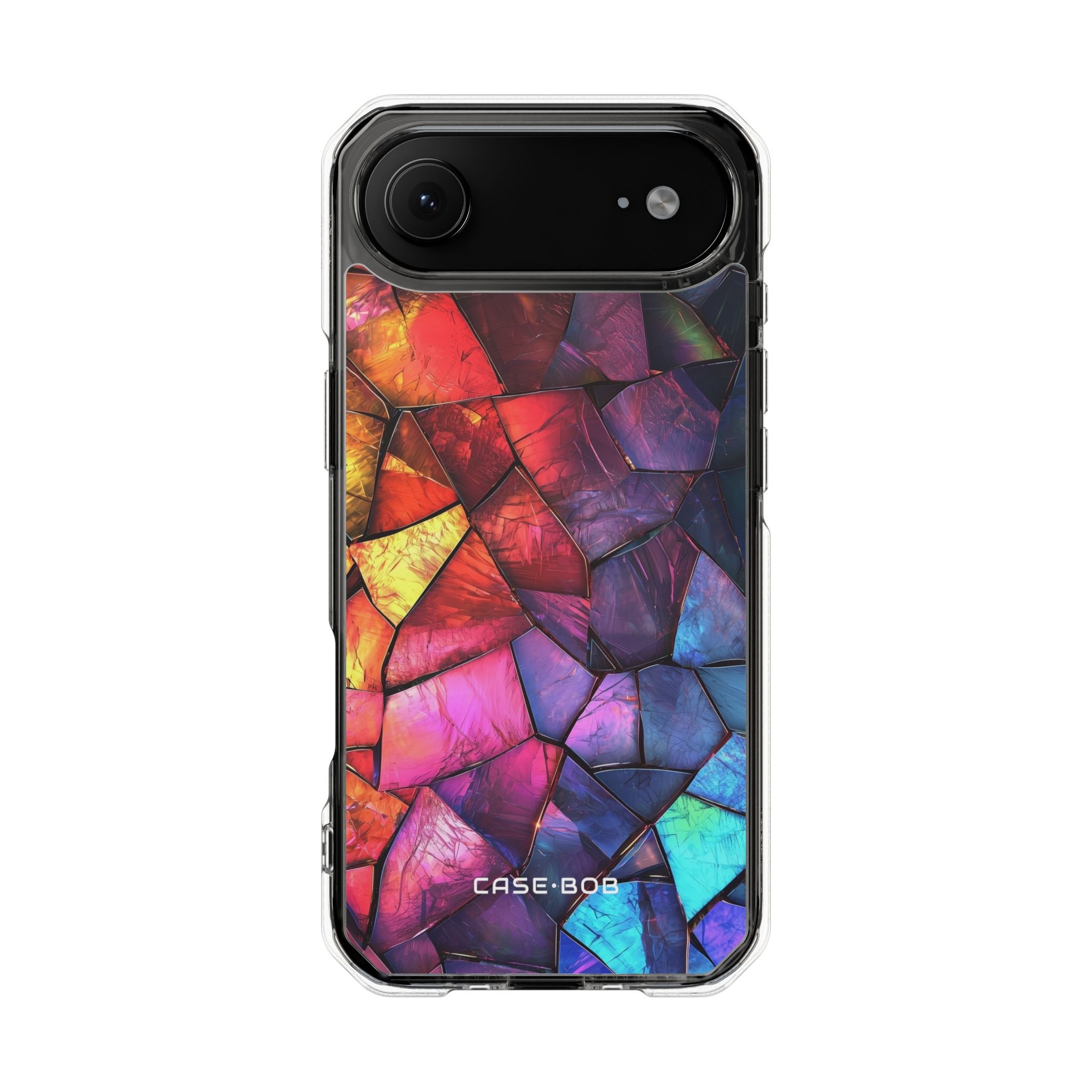 Crimson Shard Glow iPhone 17 Air Case - Impact