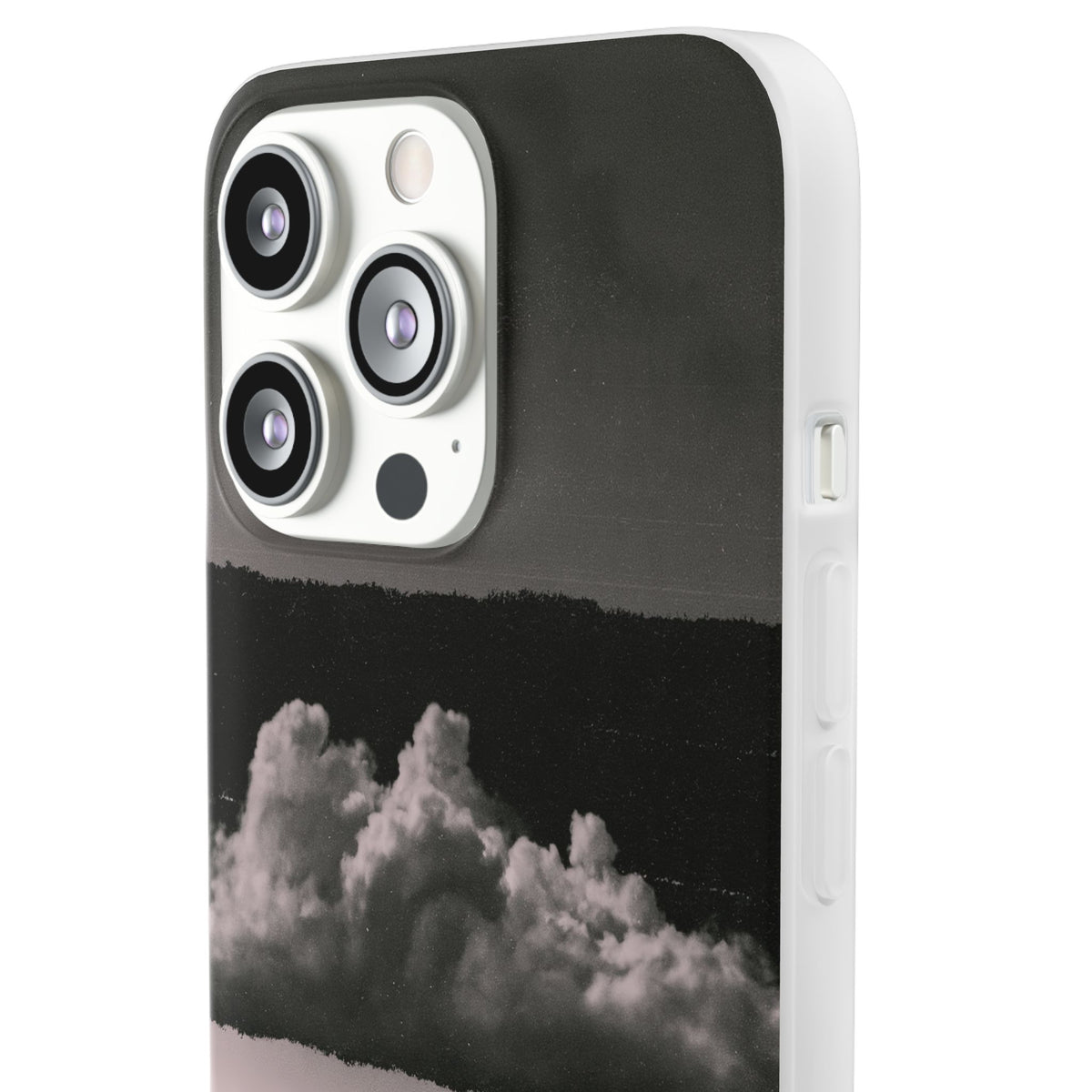Crimson Horizon · Lite Phone Case for iPhone · Black