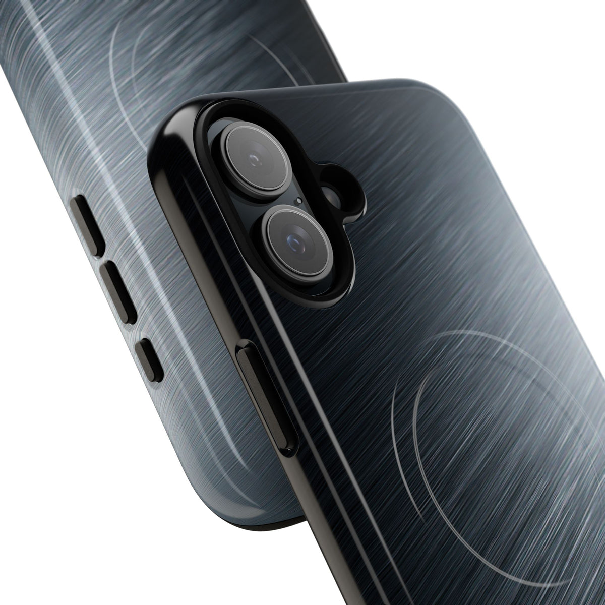 Brushed Obsidian Steel · Tough 2.0 Magnetic Phone Case for iPhone · Grey