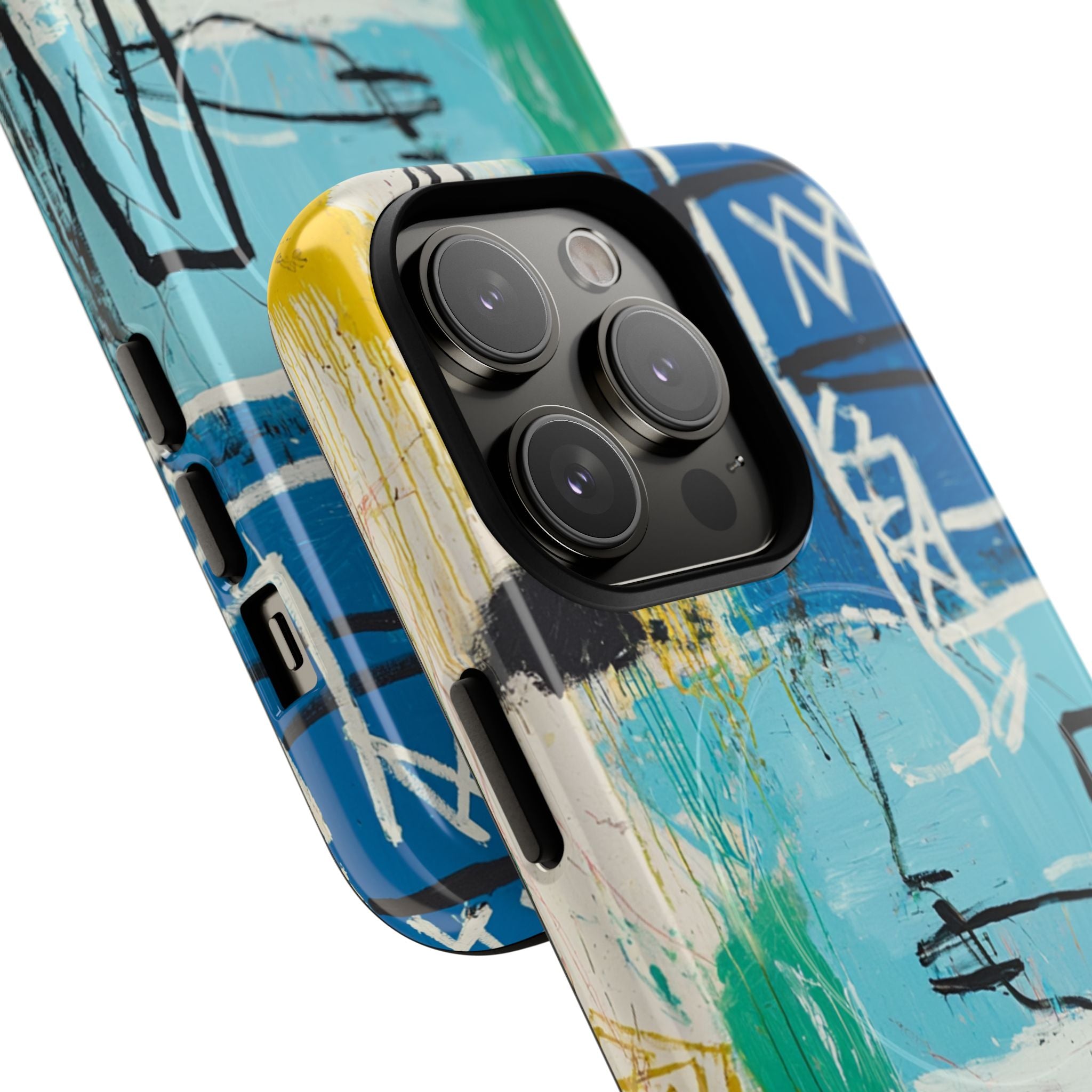 Azure Urban Scribble · Tough+ Phone Case for iPhone · Magsafe