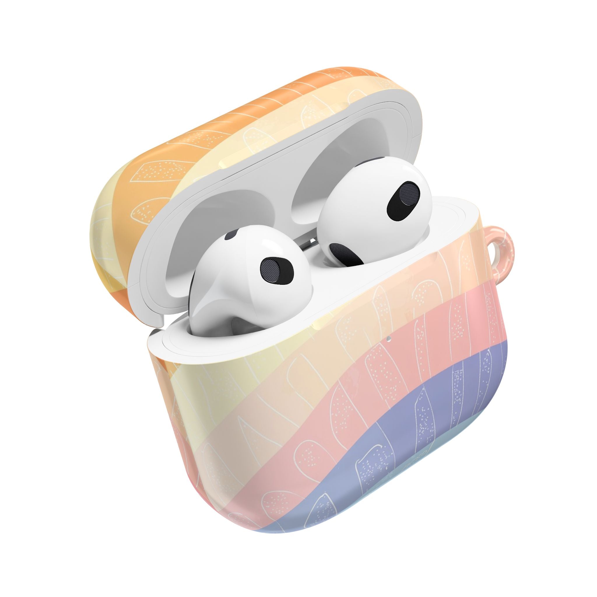 Pastel Regnbue Glød - AirPods Cover