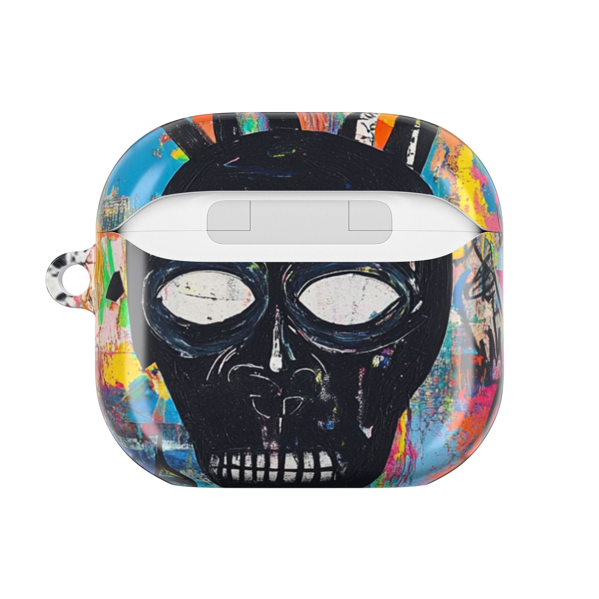Neon Skull Burst - AirPods Cover