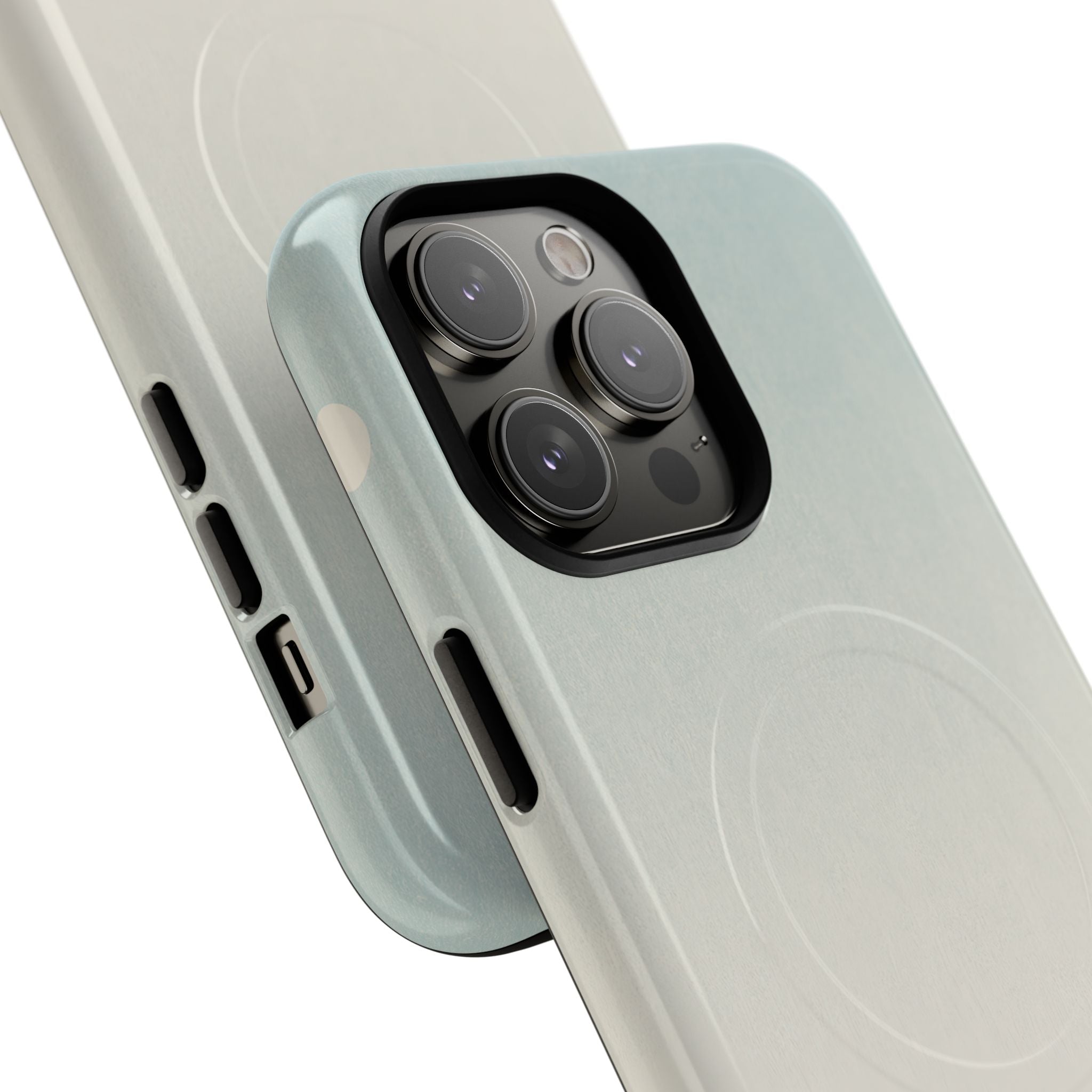 Blue Tough 2.0 Magsafe Phone Case for iPhone - Mist Valley Pagoda