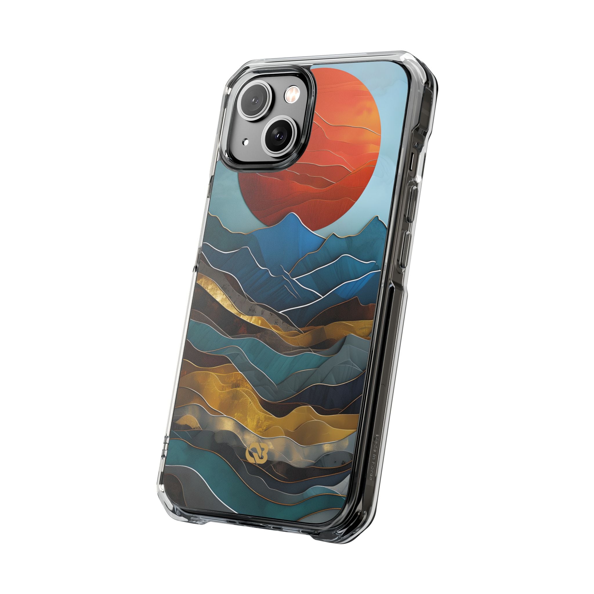 Molten Sun Peaks · Impact Hoesje voor iPhone · Magsafe