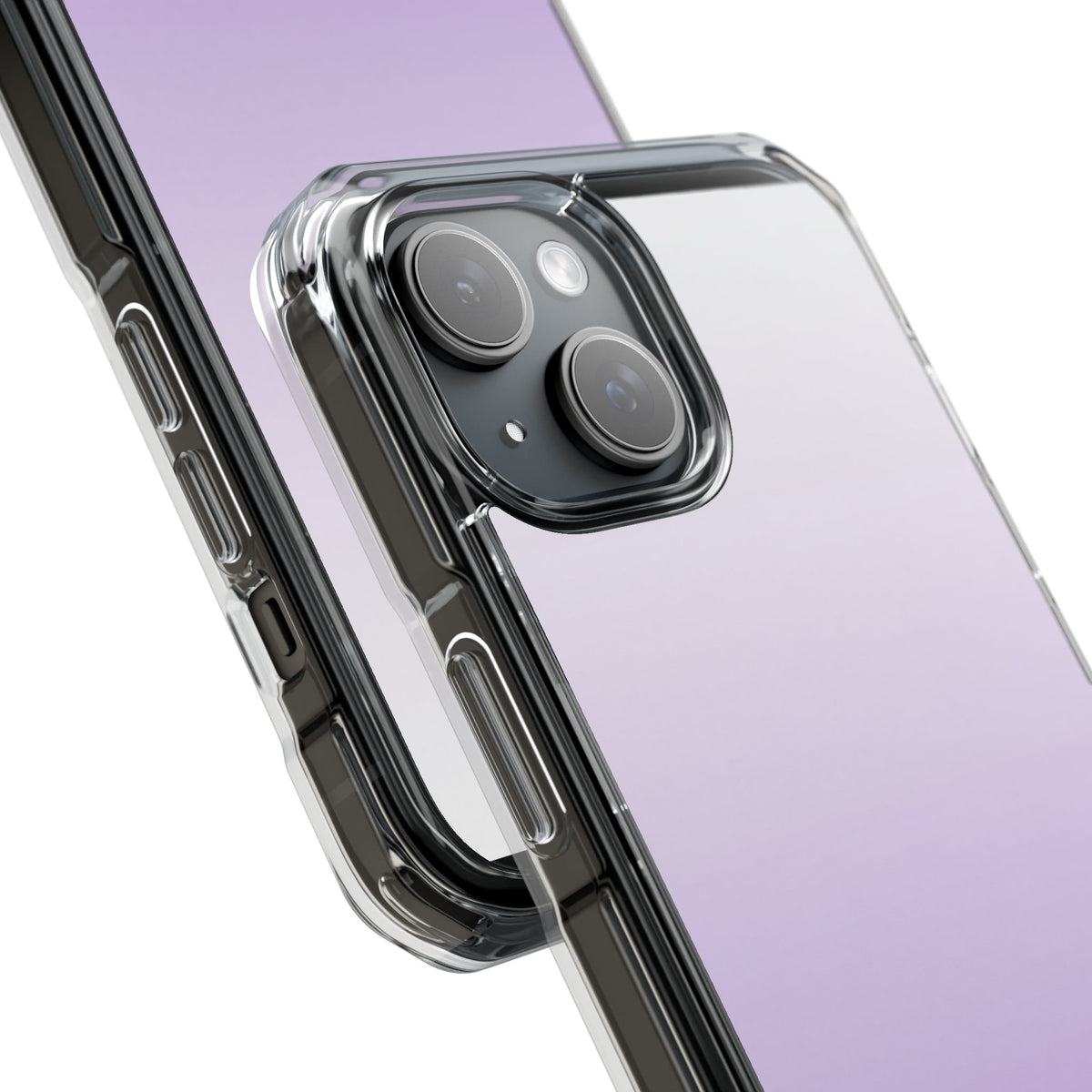 Soft Lilac · Clear Impact Magnetic Phone Case for iPhone · Purple