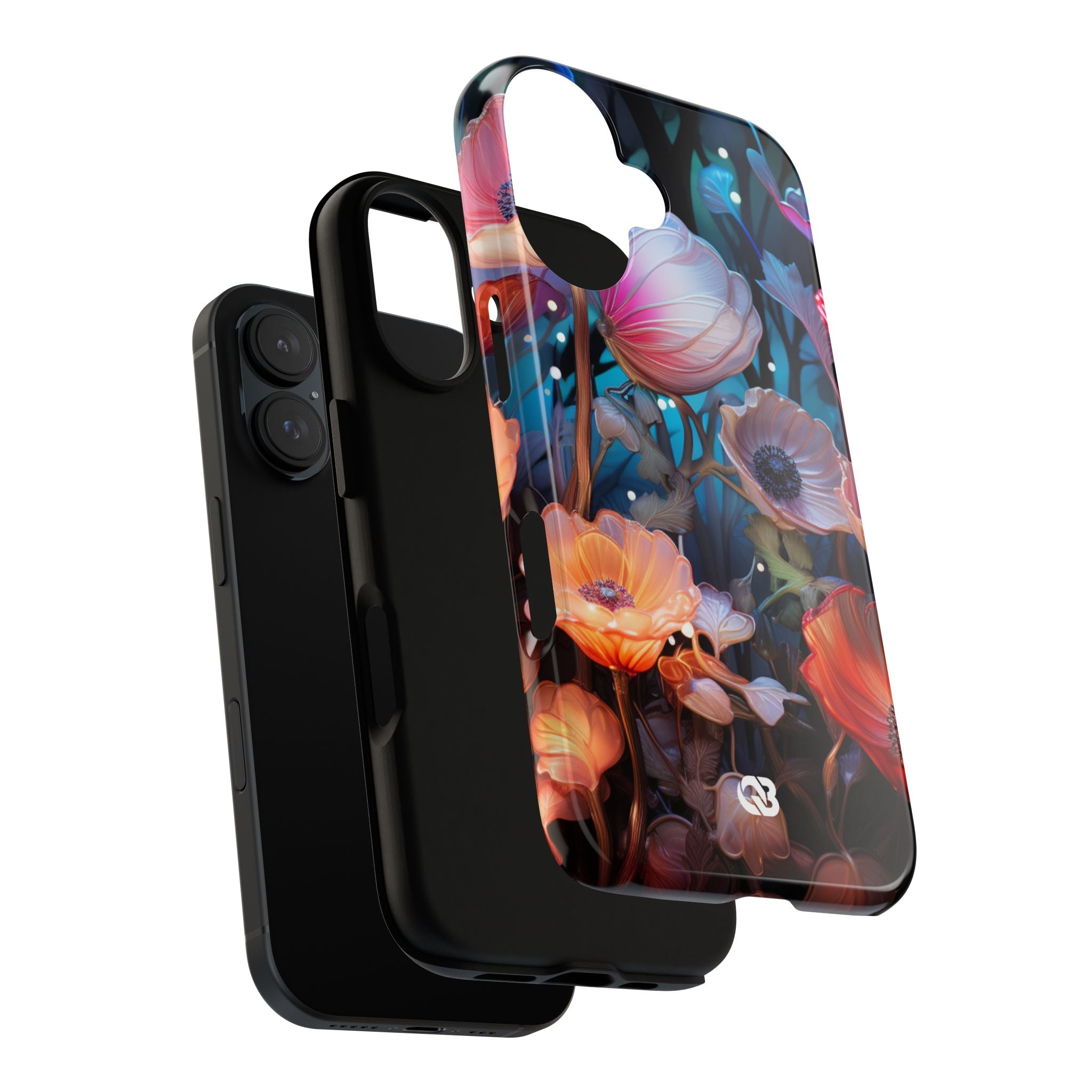 Luminous Poppy Glade · Tough Hoesje voor iPhone