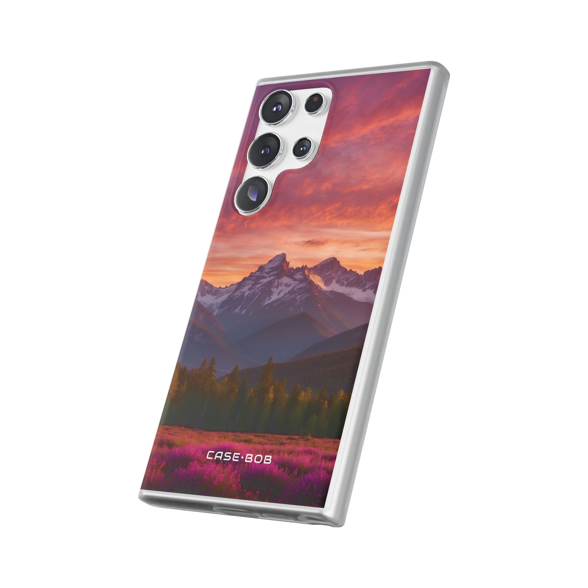 Snowcap Bloom Samsung S23 Ultra Case - Soft