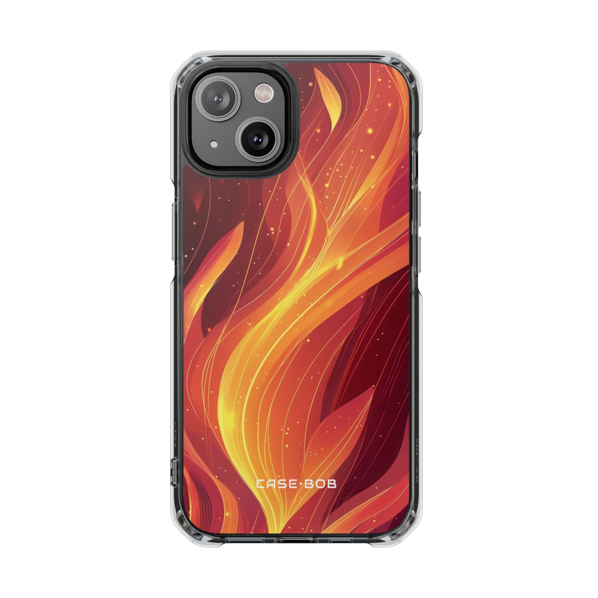 Flaming Flow iPhone 14 Skal - Impact