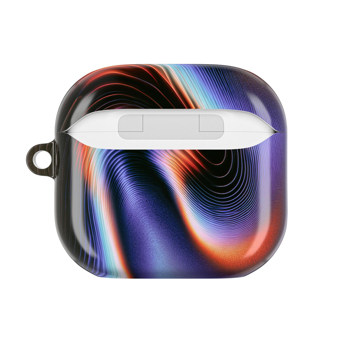 Prismatic Resonance · Hard Case for AirPods & AirPods Pro · Purple