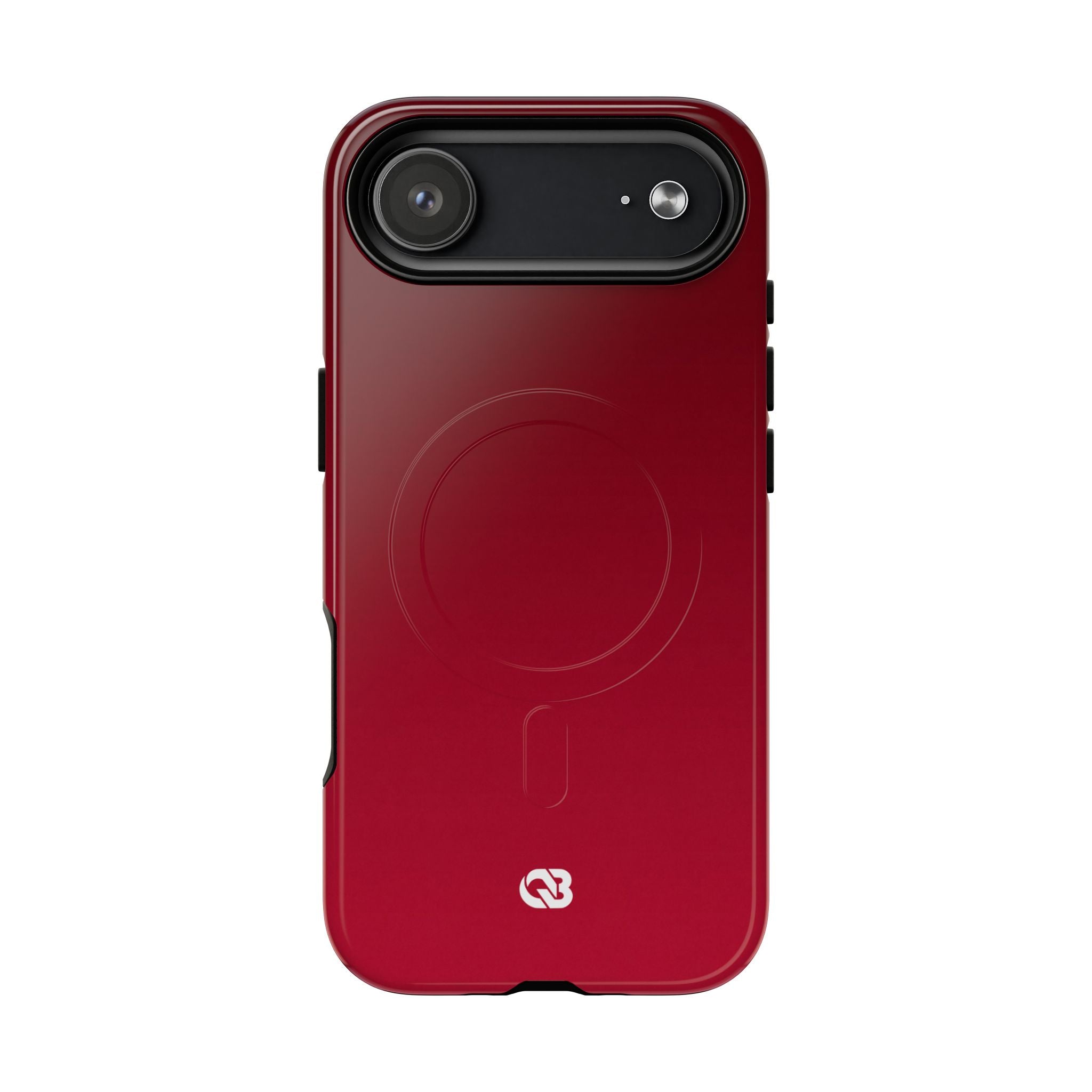 Red Tough 2.0 Magsafe Phone Case for iPhone - Crimson Velvet Fade
