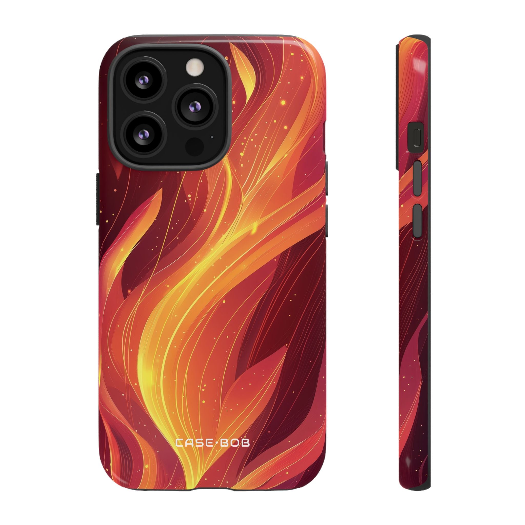 Flaming Flow iPhone 13 Pro Case - Tough
