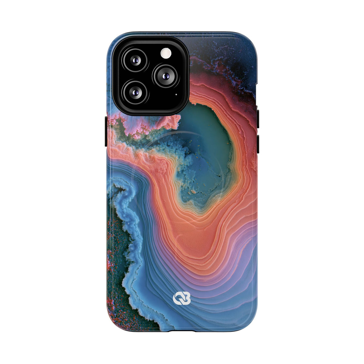 Luminous Resonance · Tough 2.0 Magnetic Phone Case for iPhone · Blue
