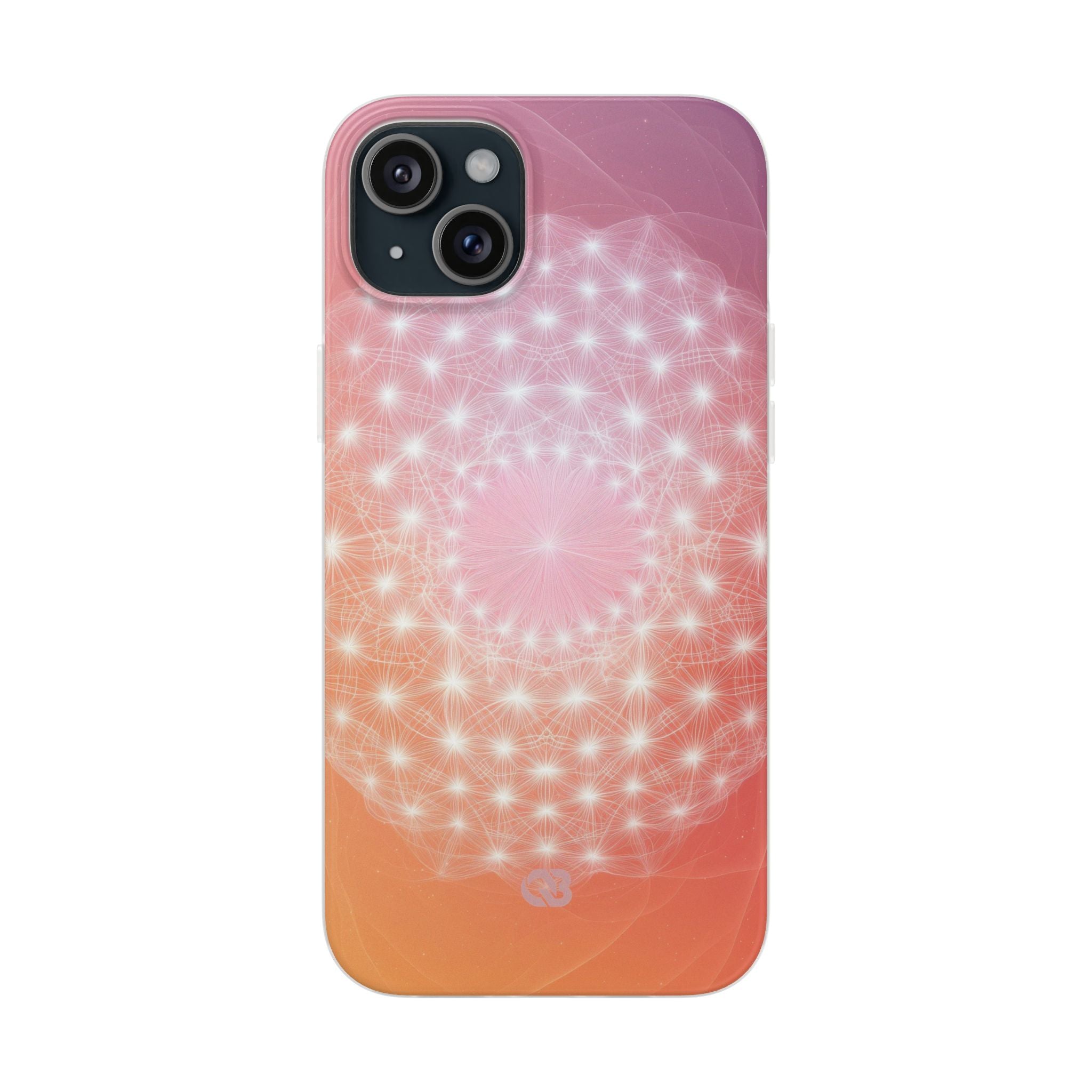 Radiant Stardust Mandala · Soft Phone Case for iPhone