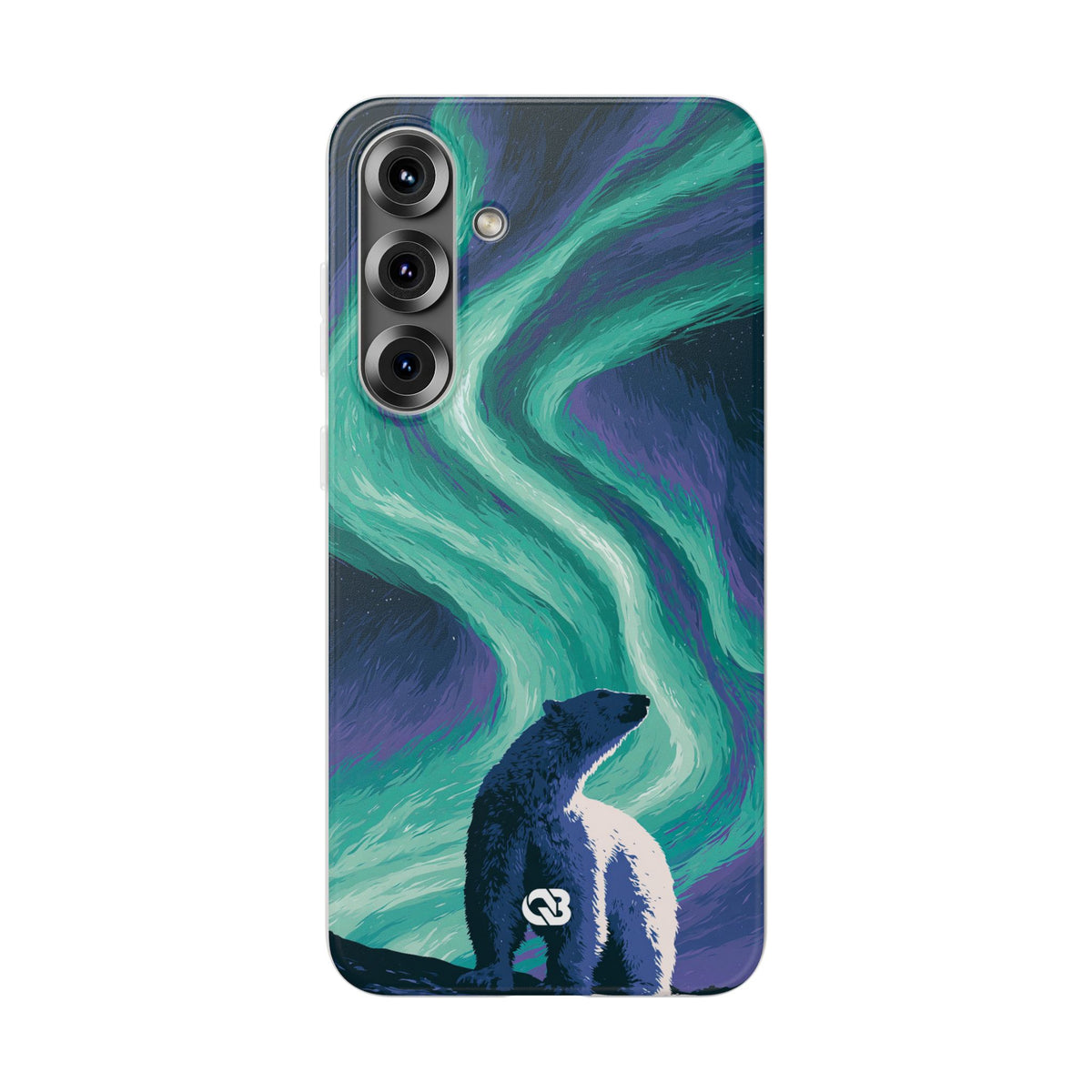 Arctic Aurora Bear · Lite Phone Case for Samsung · Teal